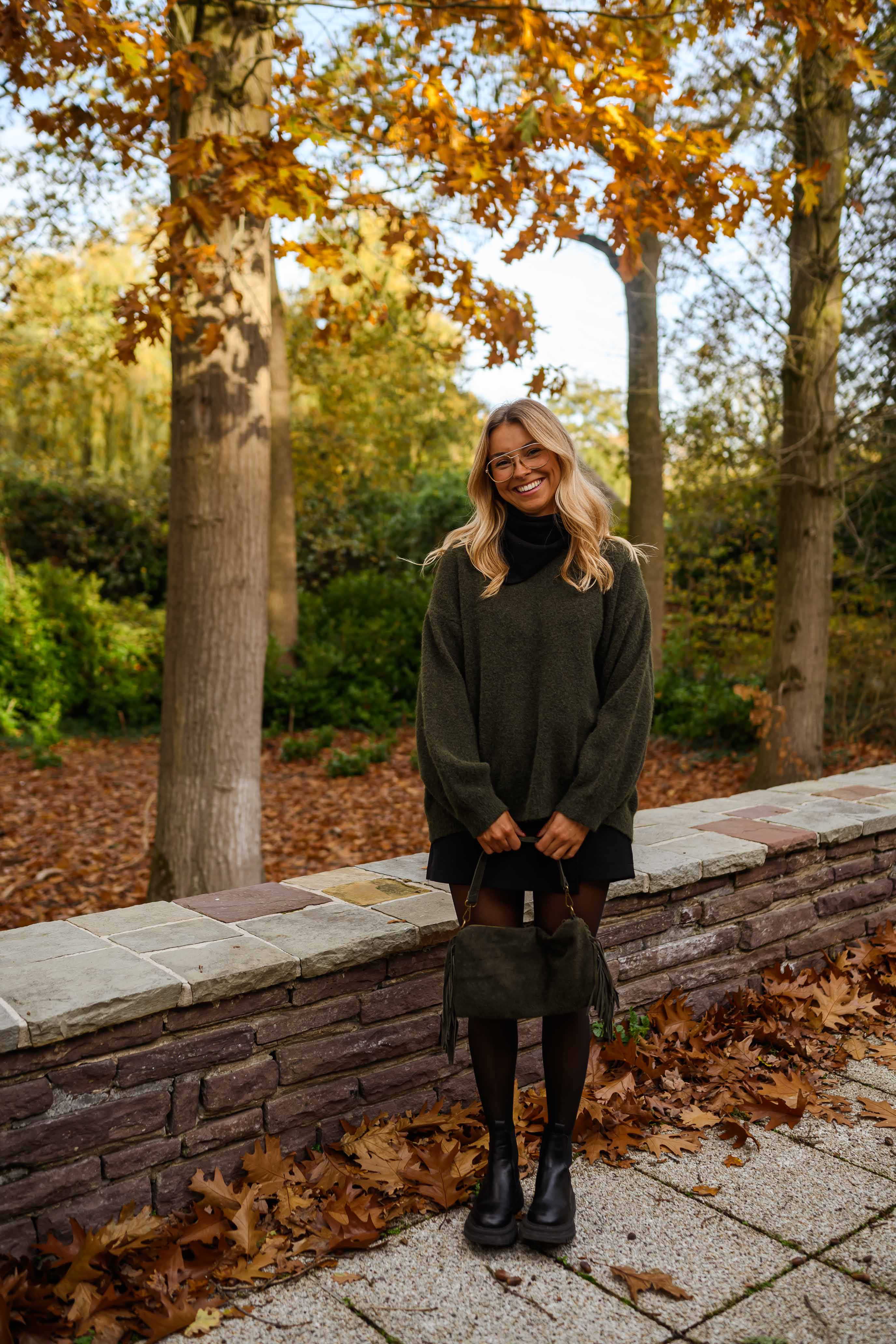 Khaki Jutta Sweater - Image 8