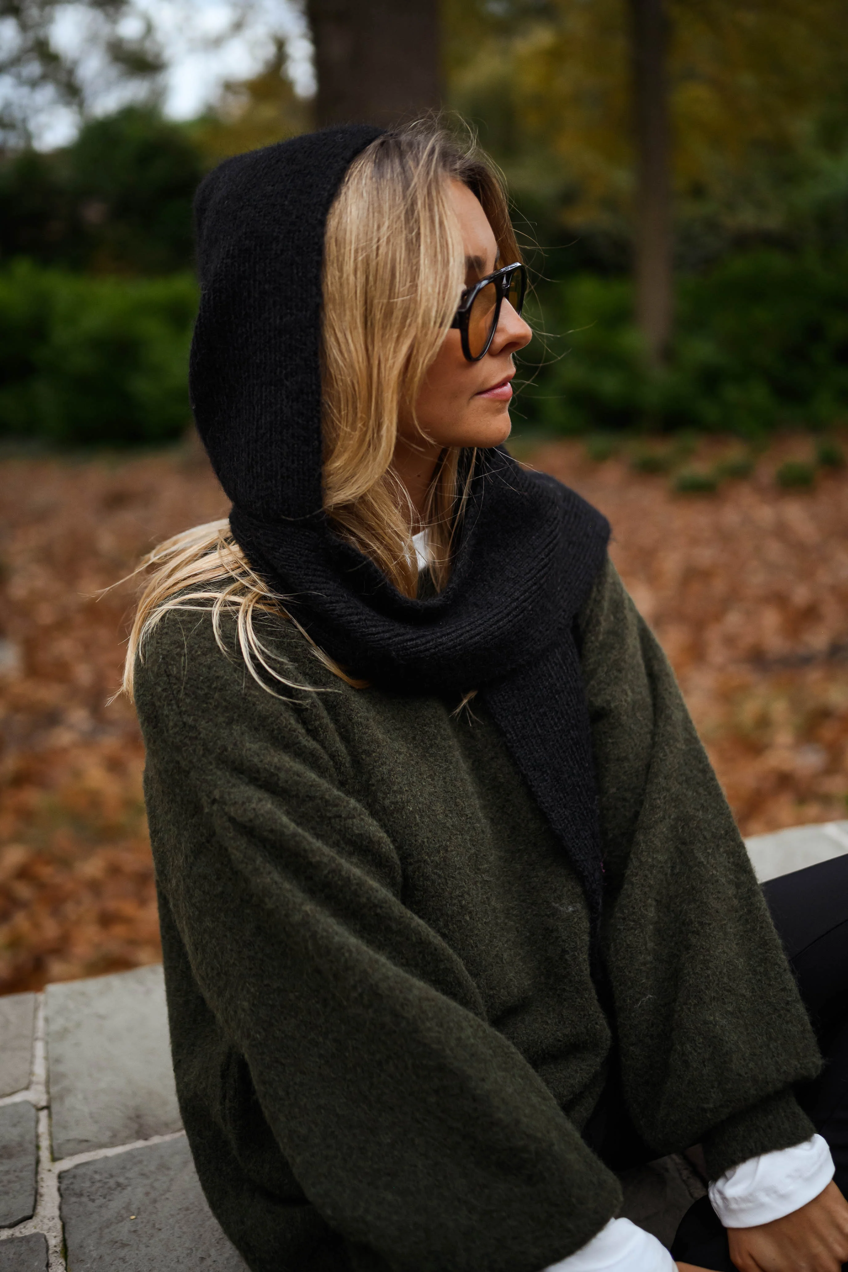 Khaki Jutta Sweater - Image 9