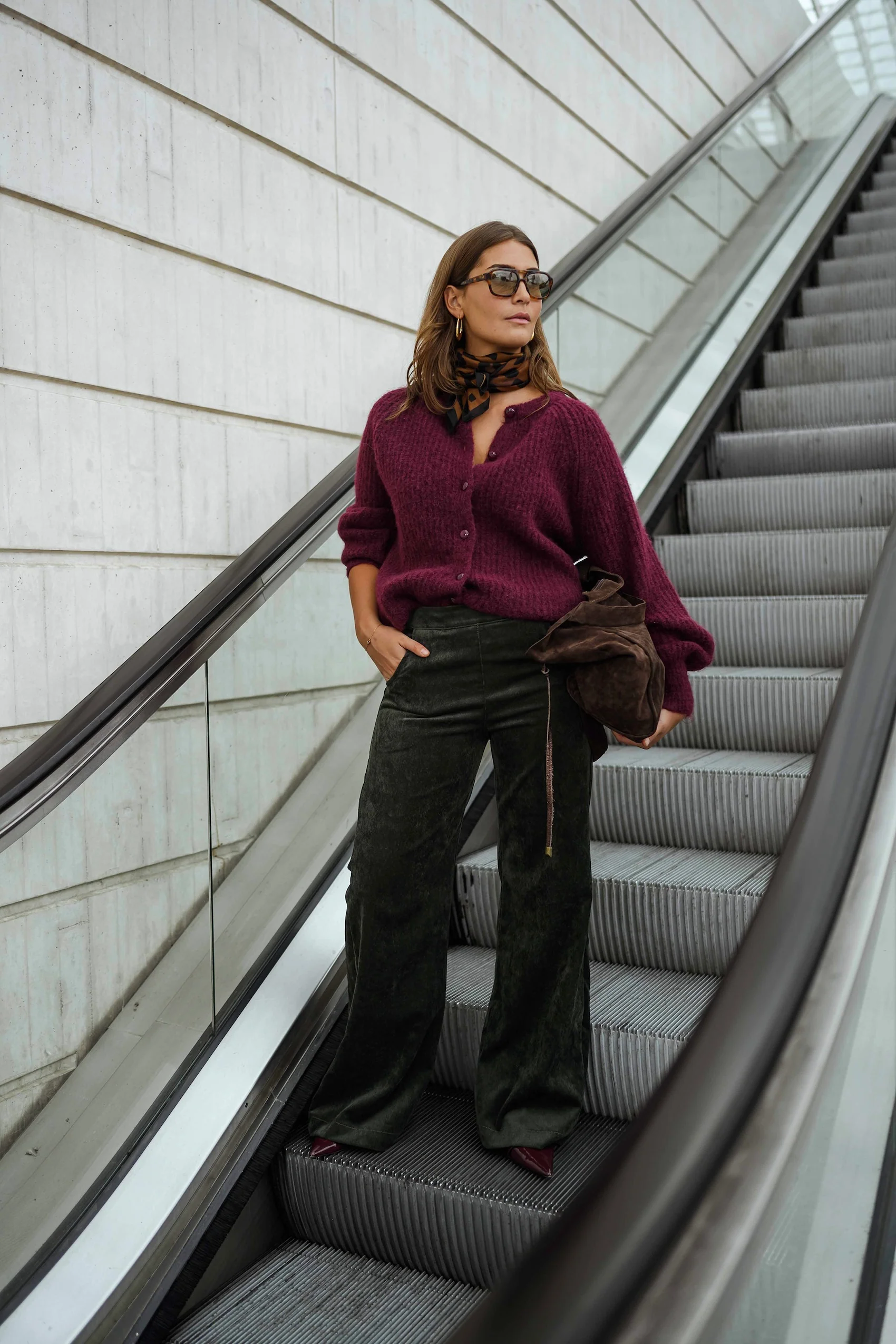 Khaki Mahaut Pants - Image 11