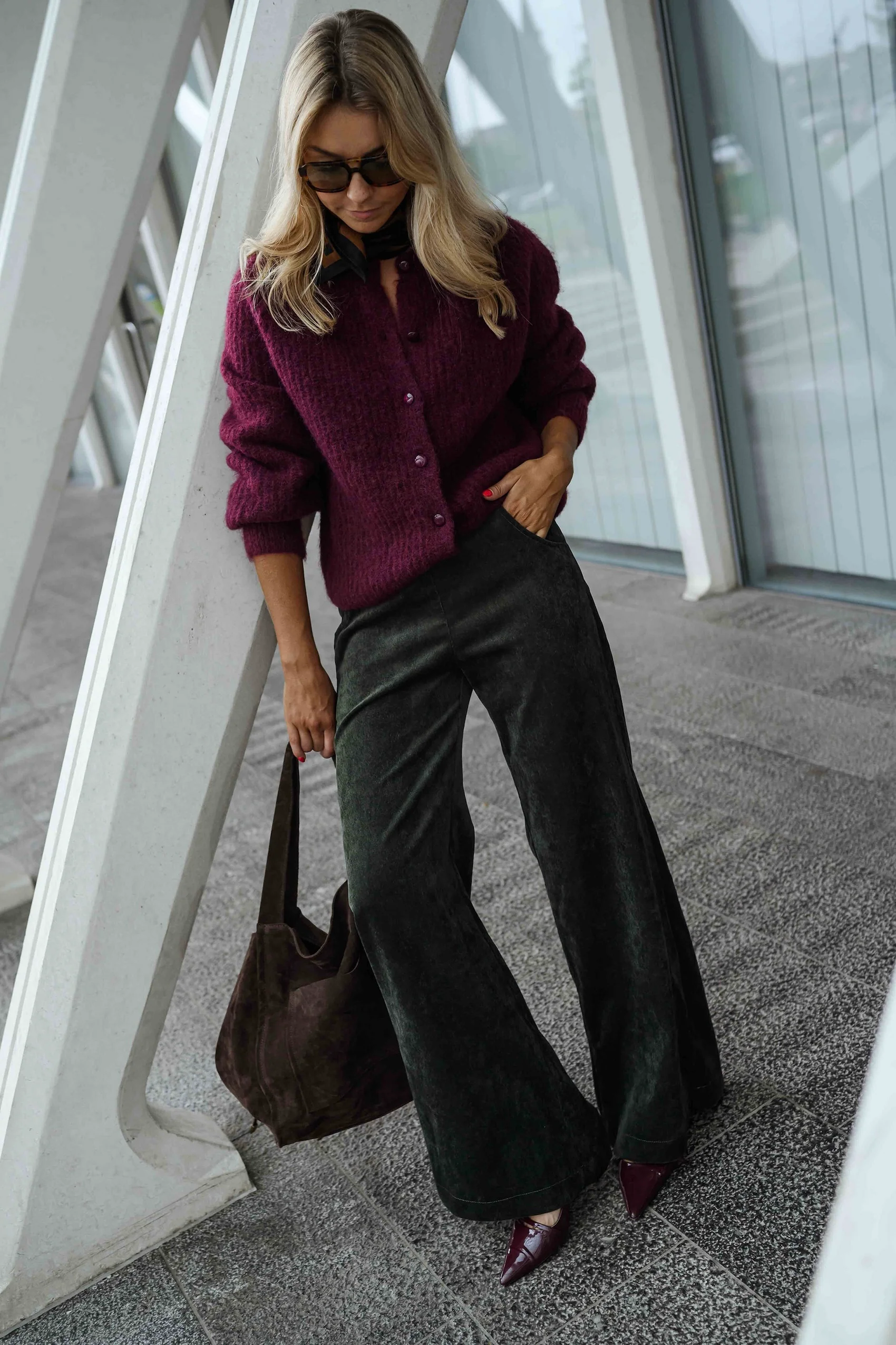 Khaki Mahaut Pants - Image 3