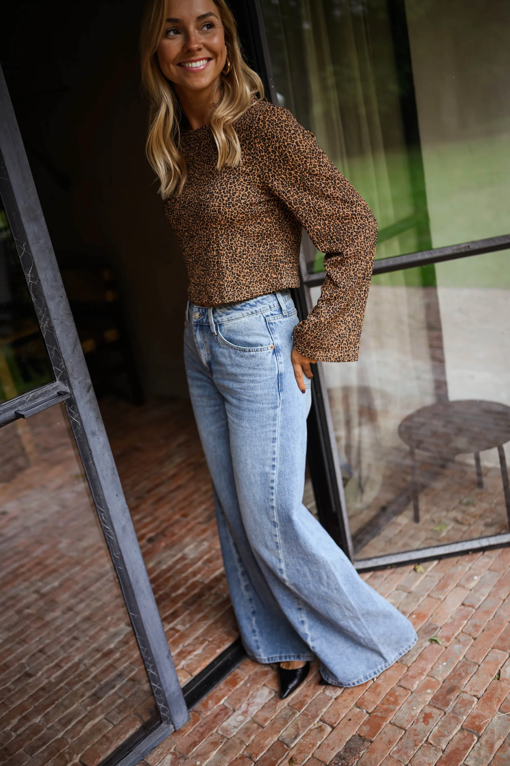 Leopard Analy Blouse - Image 2