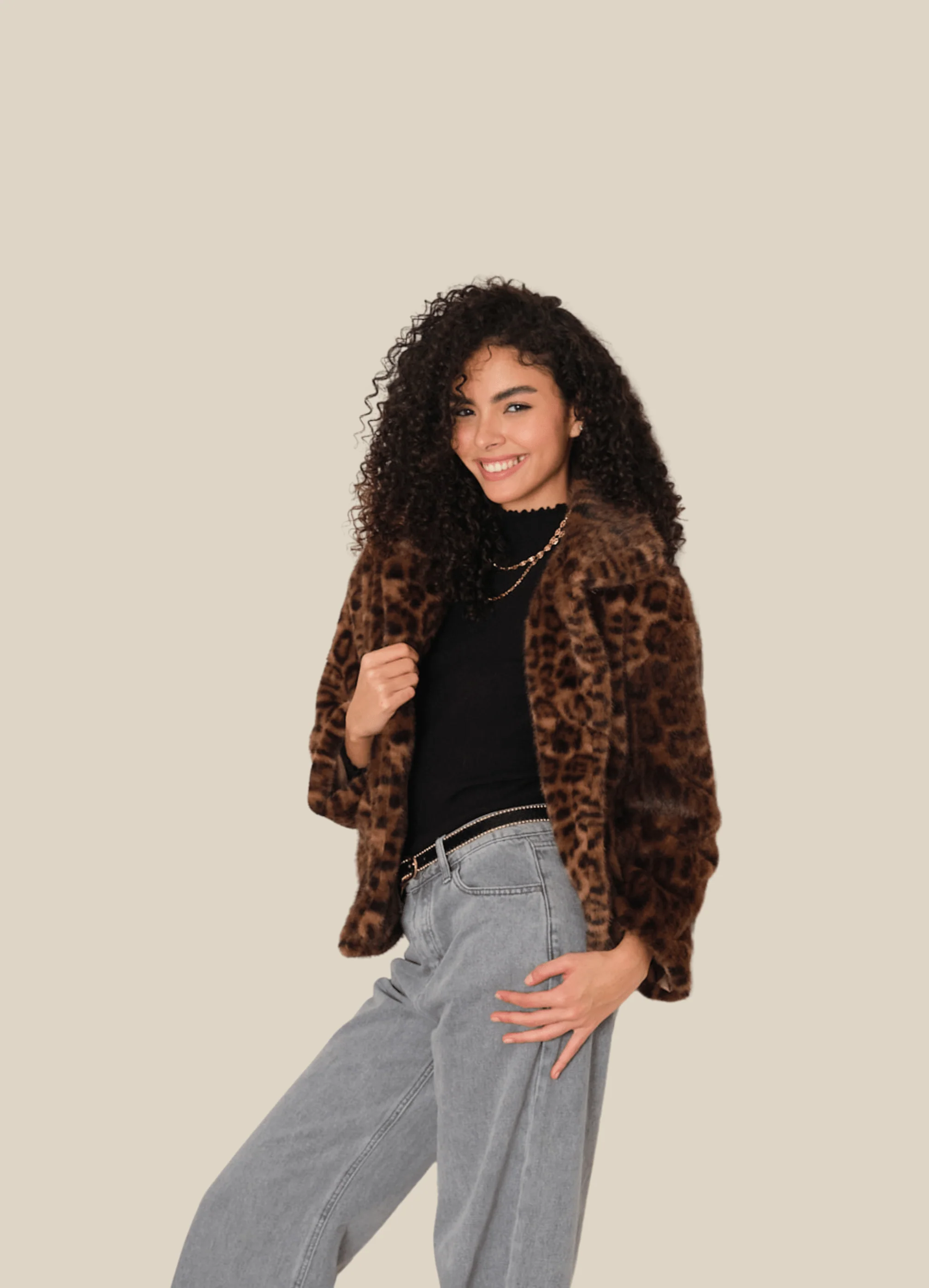 Leopard Gaya Coat - Image 5