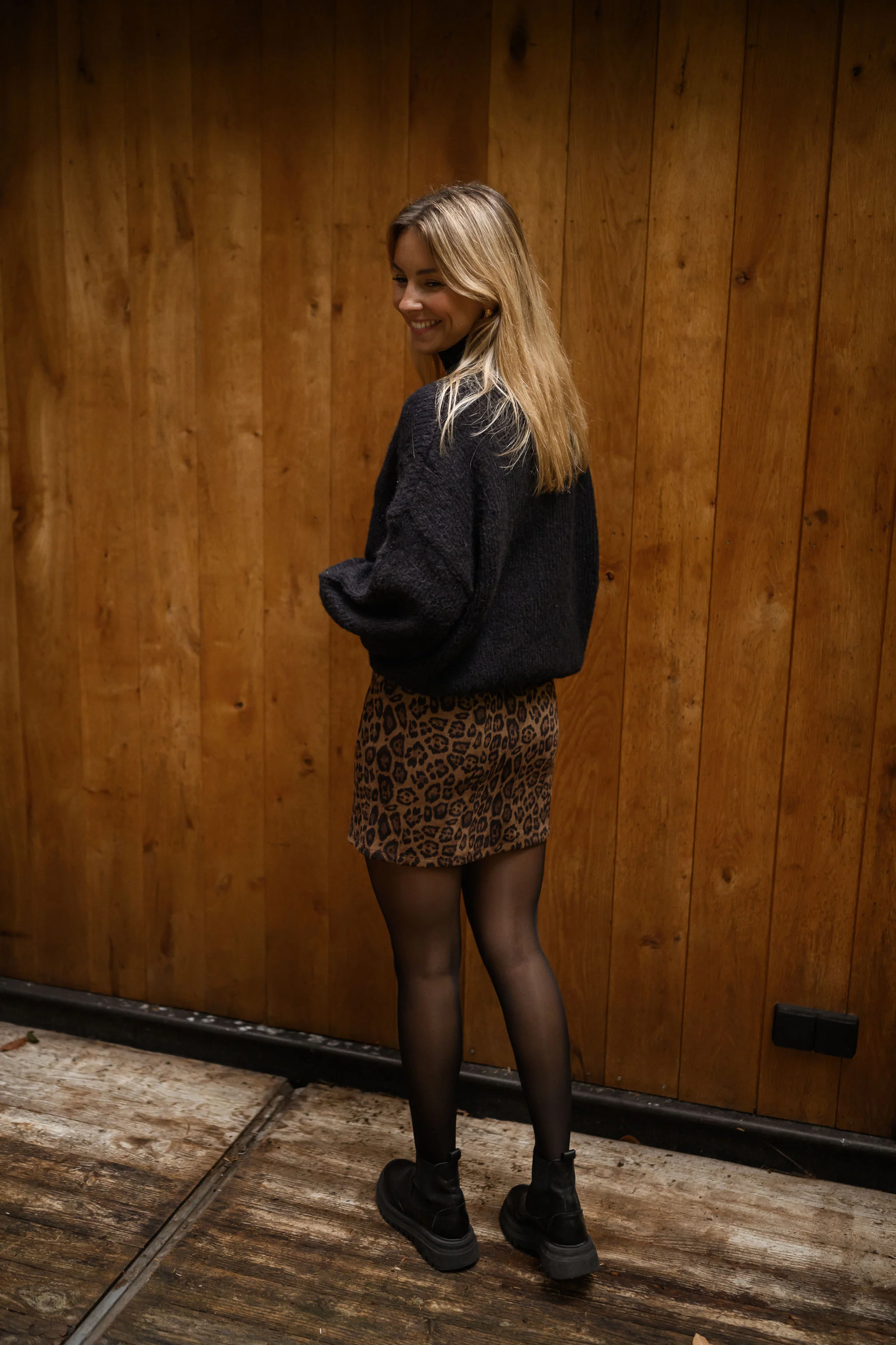 Leopard Hopa Skirt - Image 5