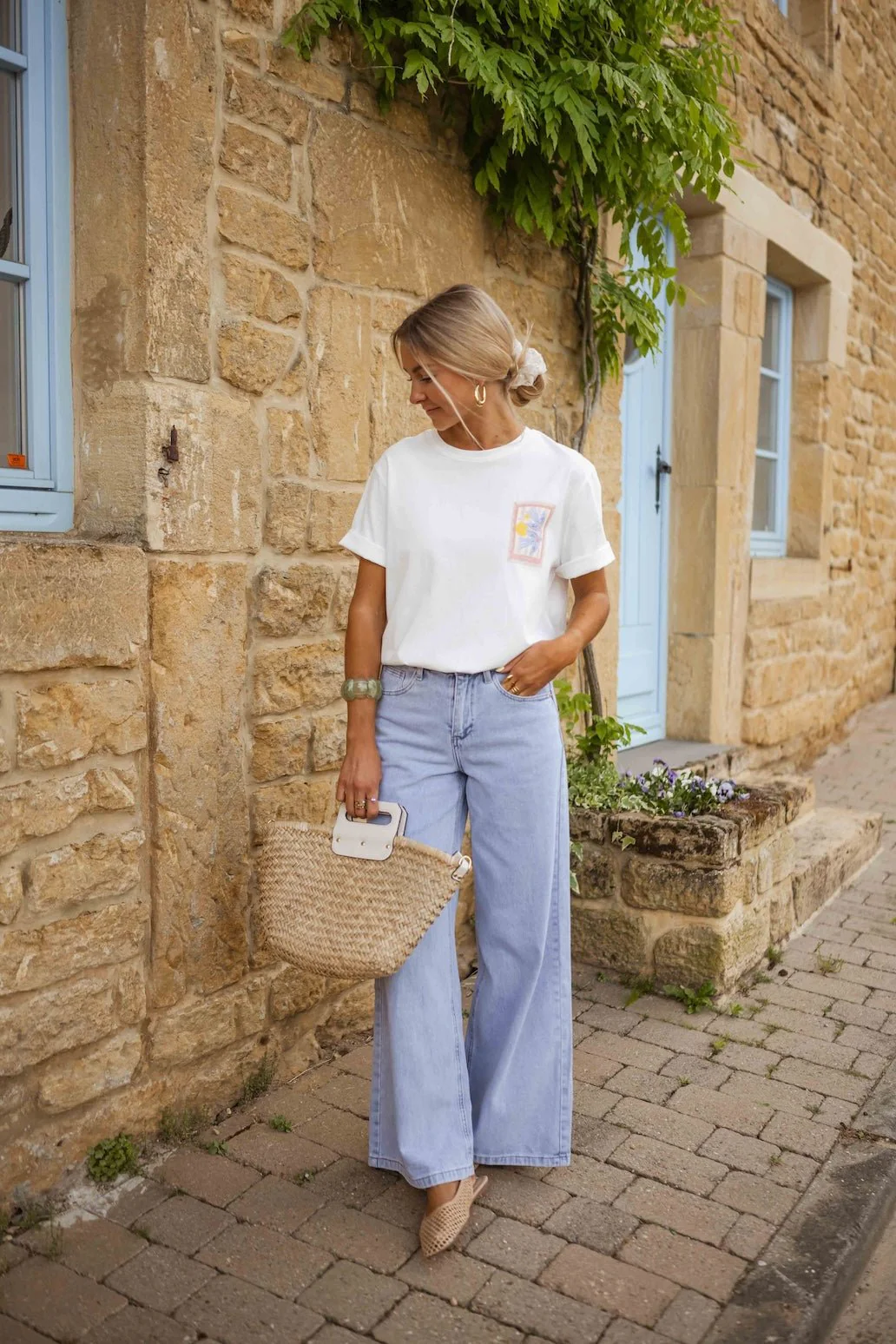 Light Blue Dadou Jeans - Image 15