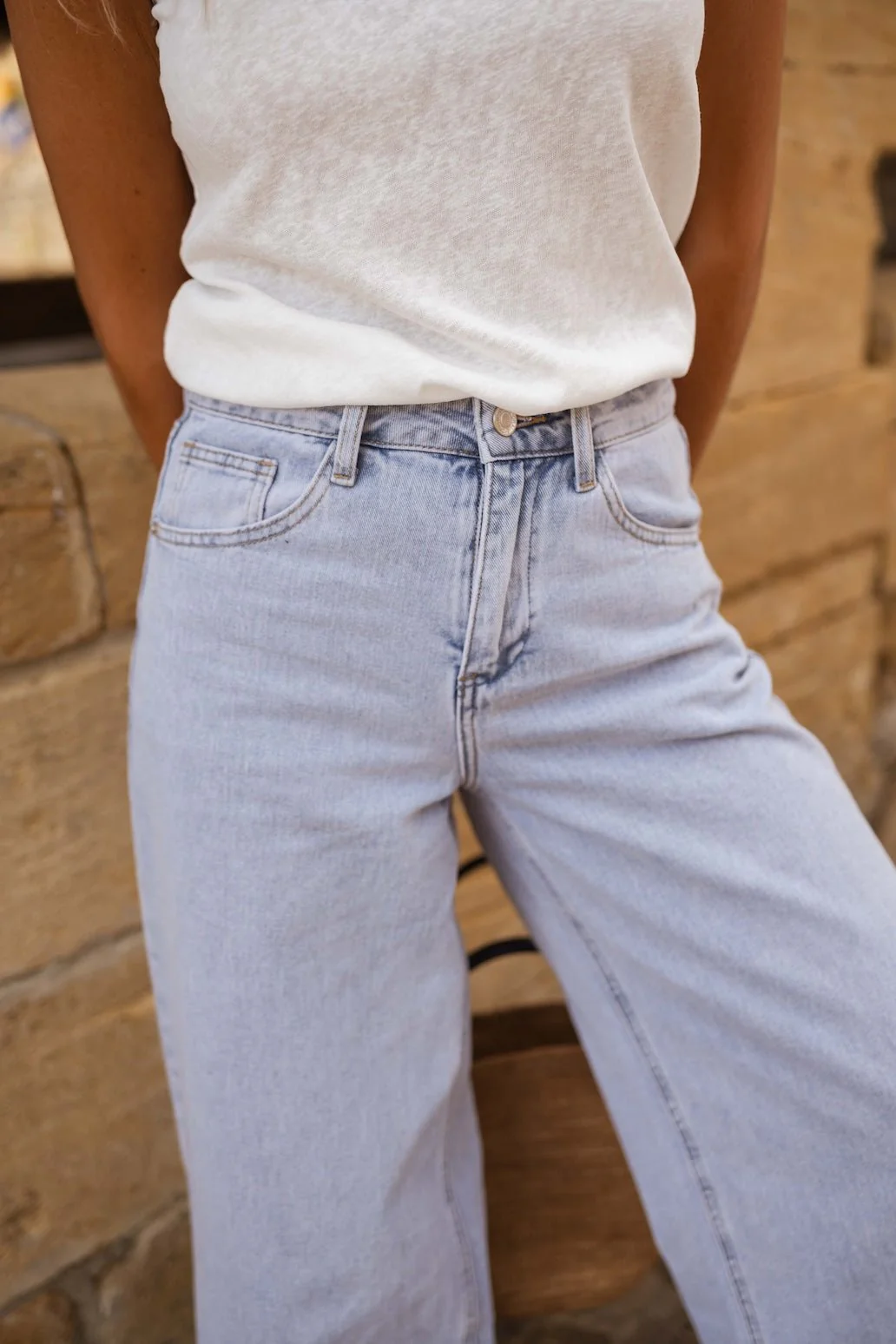 Light Blue Dadou Jeans - Image 4