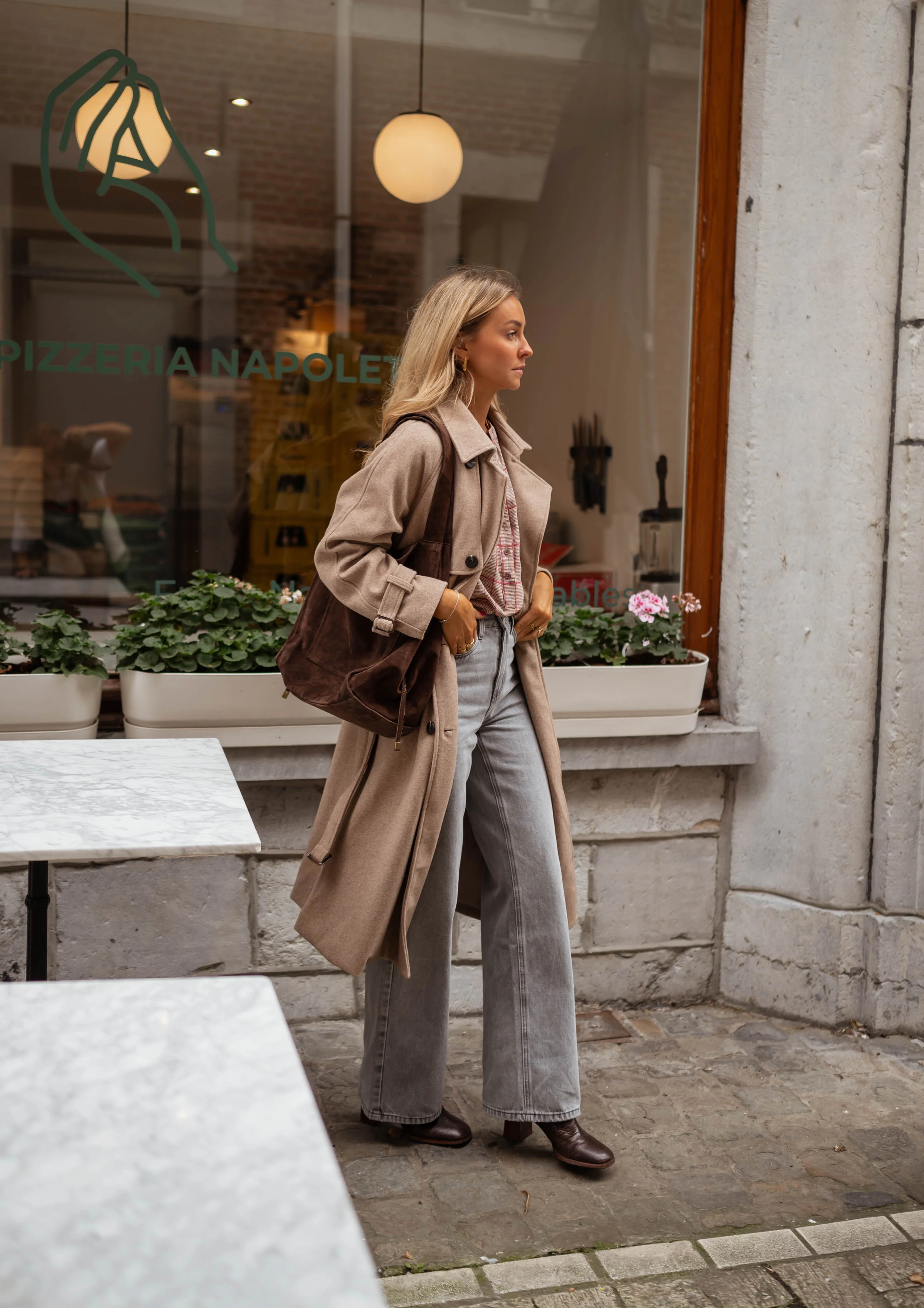 Light Grey Celestine Jeans - Image 9
