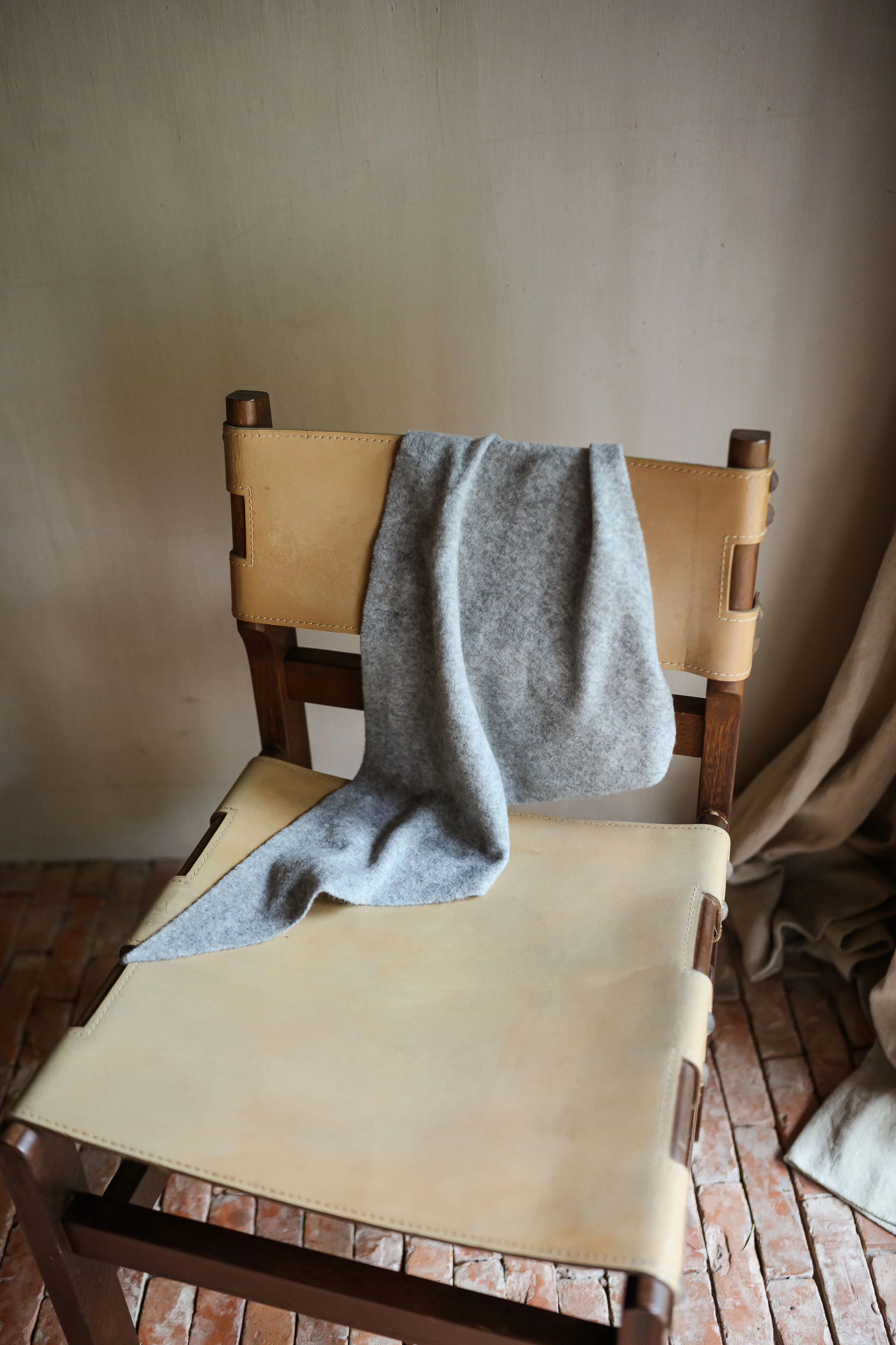 Light Grey Demi Scarf - Image 2