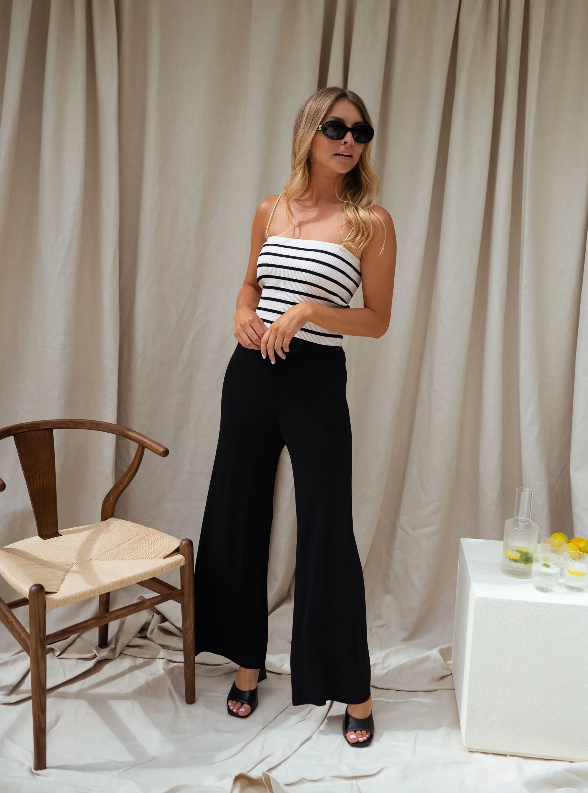 Livio Striped Cami - Image 10