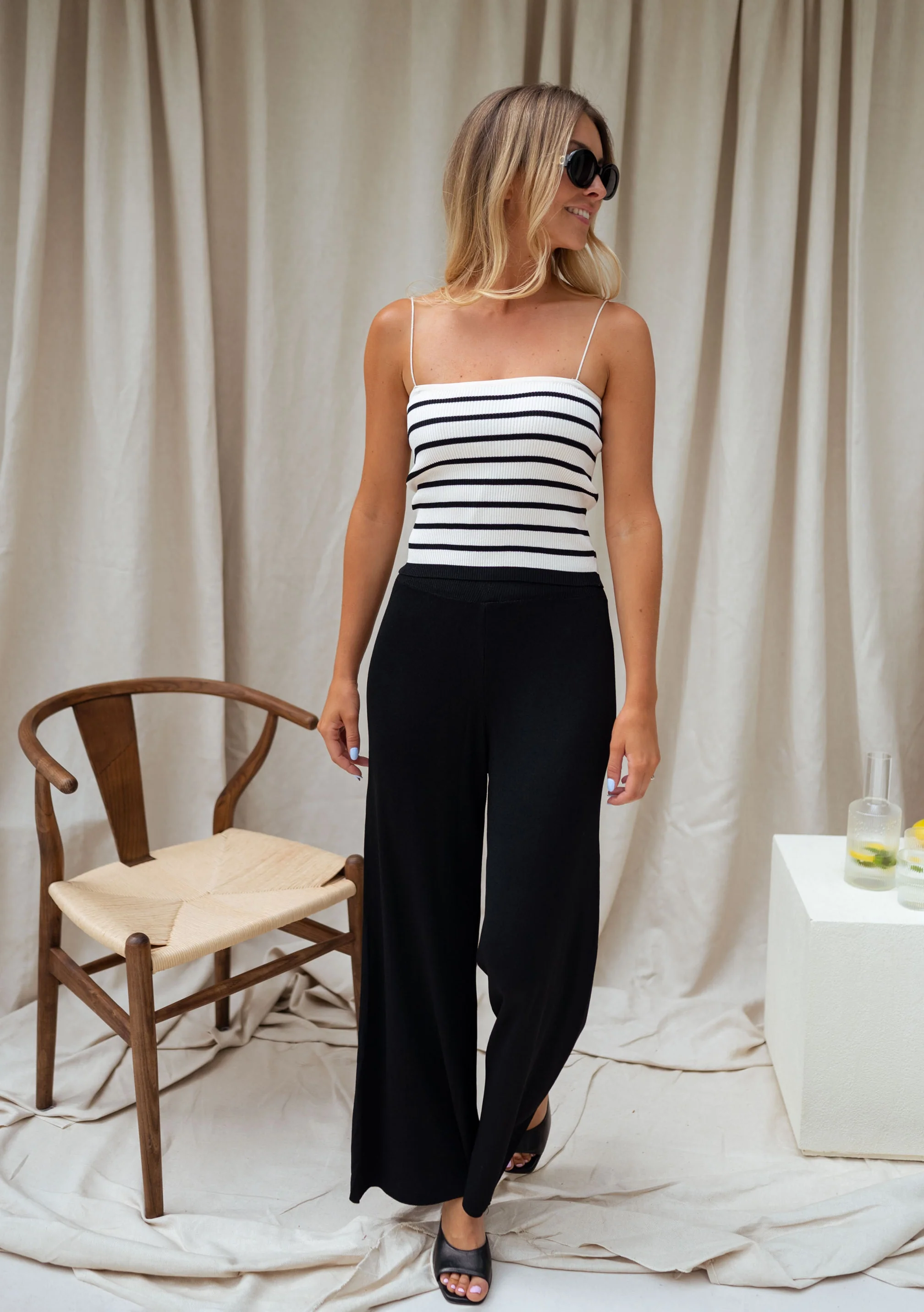 Livio Striped Cami - Image 11