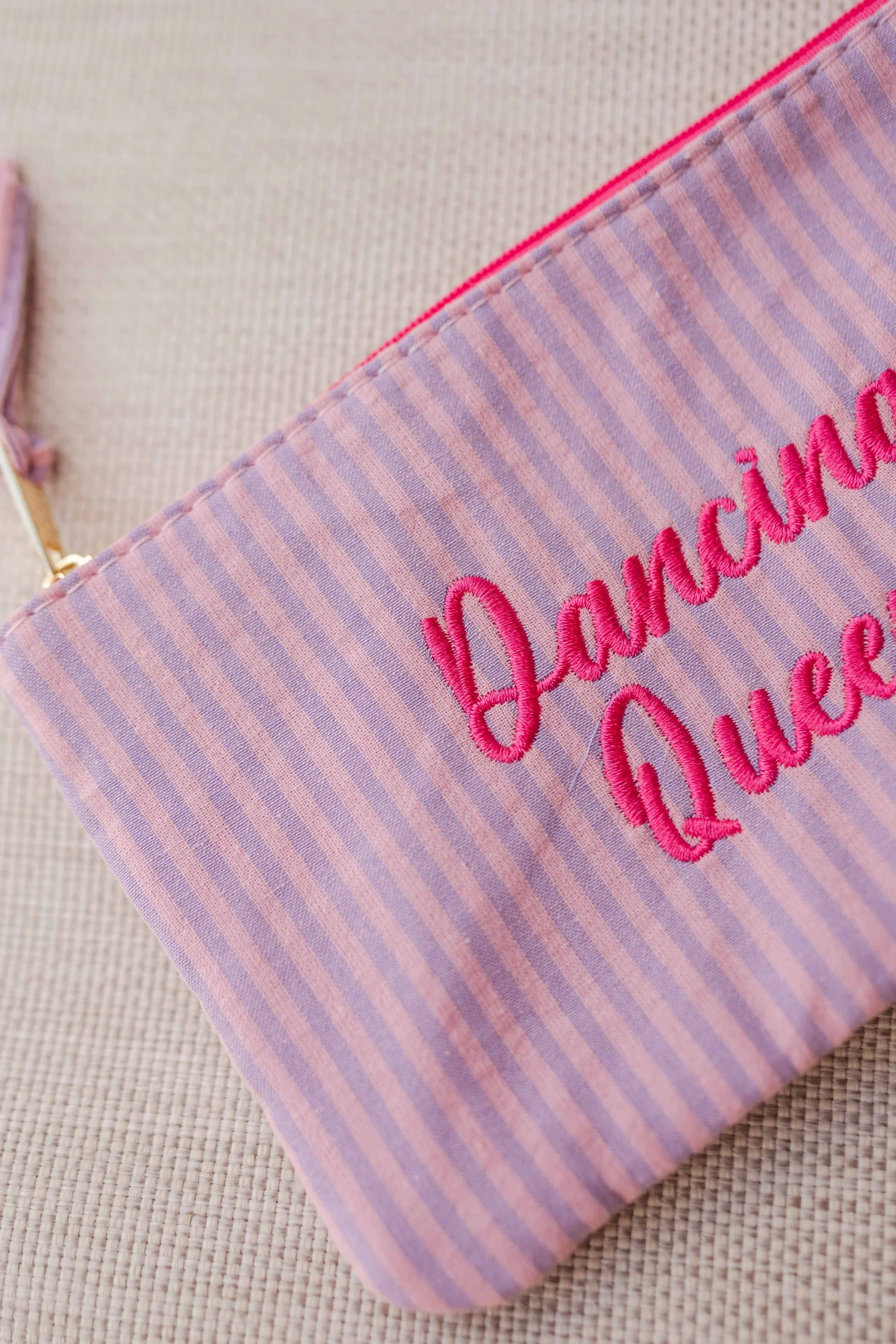 Mauve and Pink Dancing Queen Pouch - Image 2