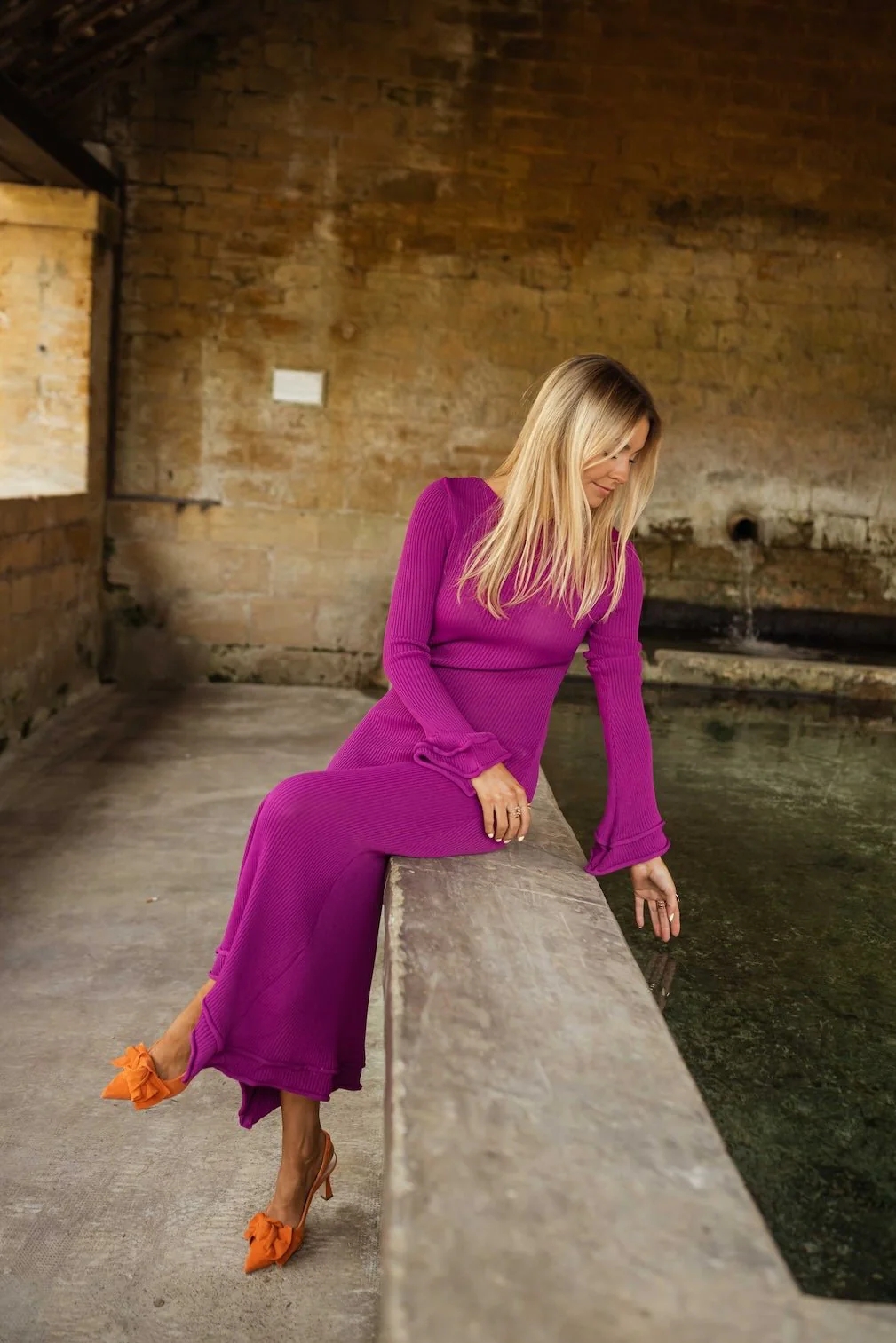 Mauve Zao Dress - Image 11