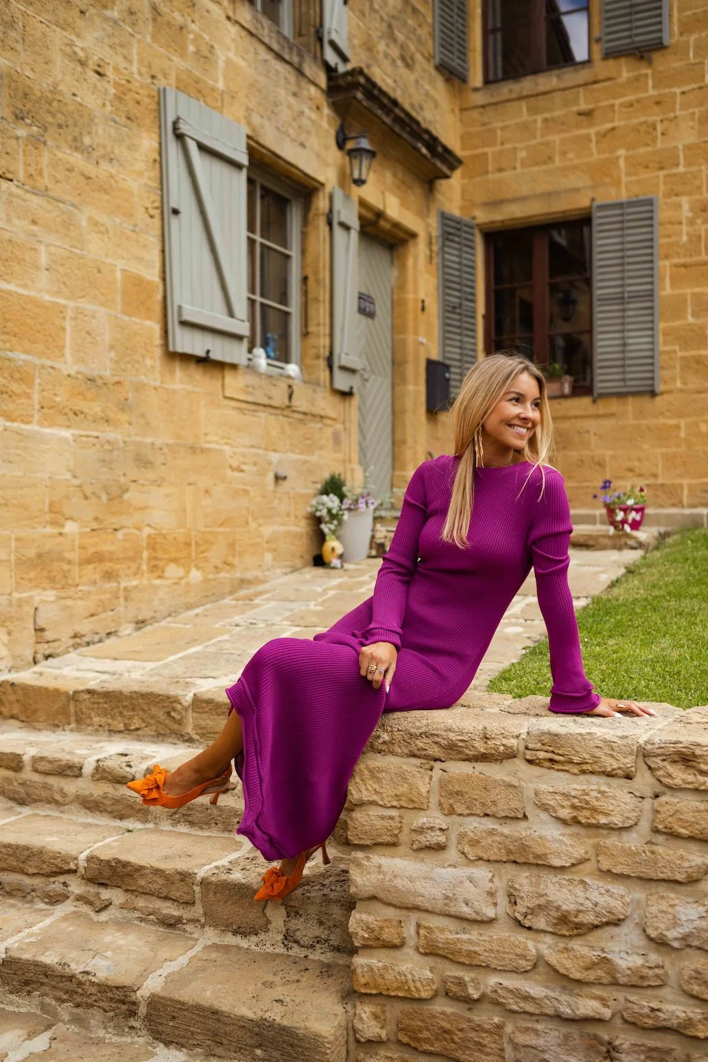 Mauve Zao Dress - Image 12
