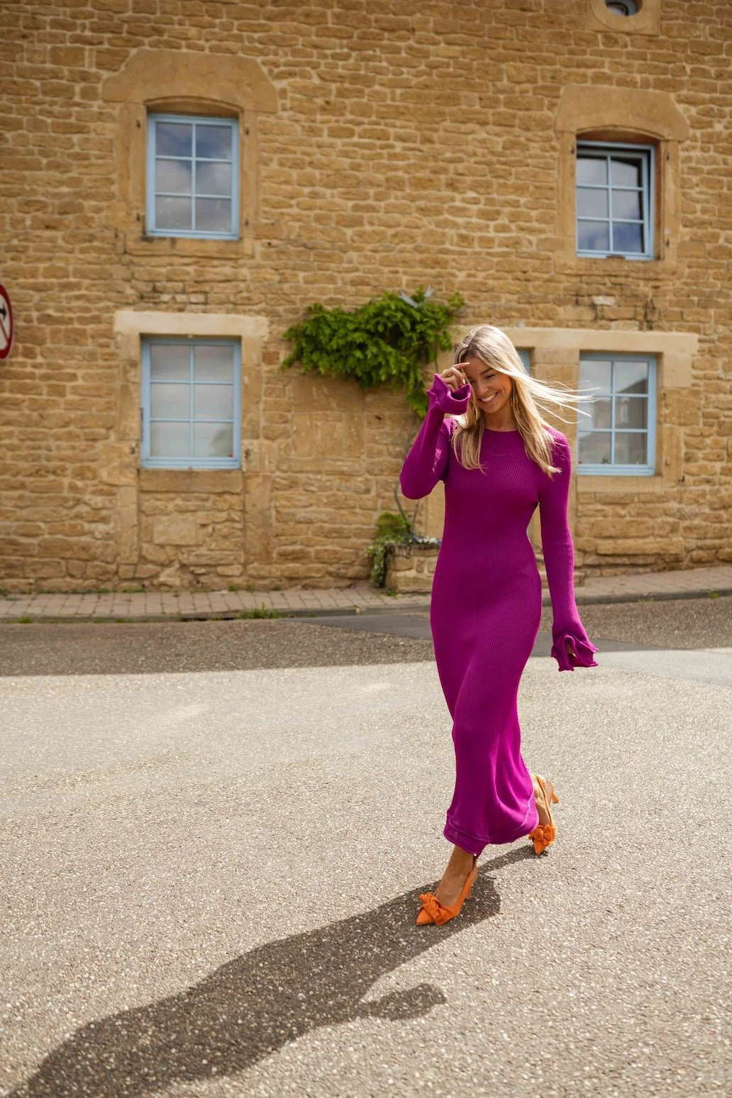 Mauve Zao Dress - Image 6