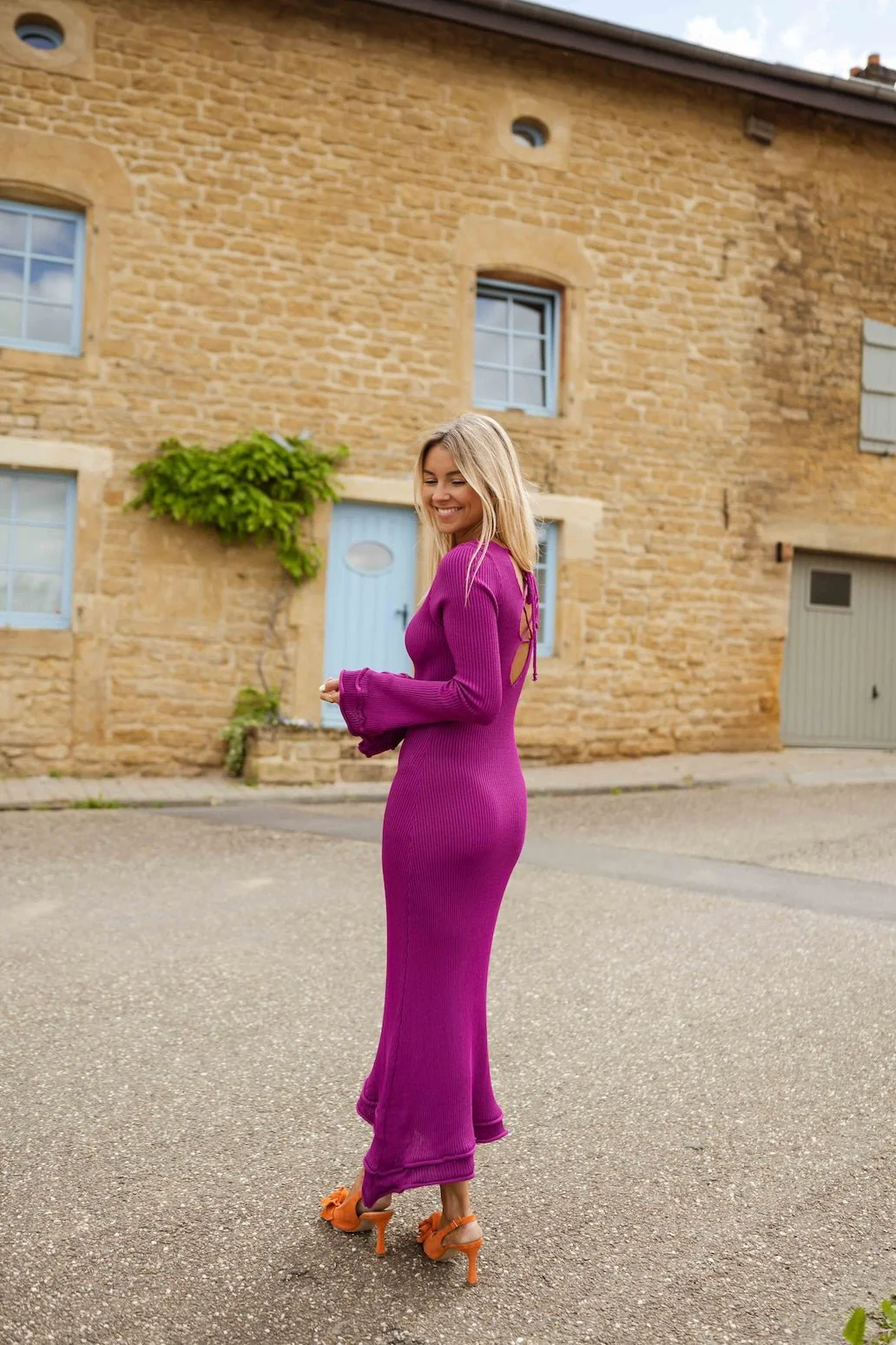 Mauve Zao Dress - Image 7