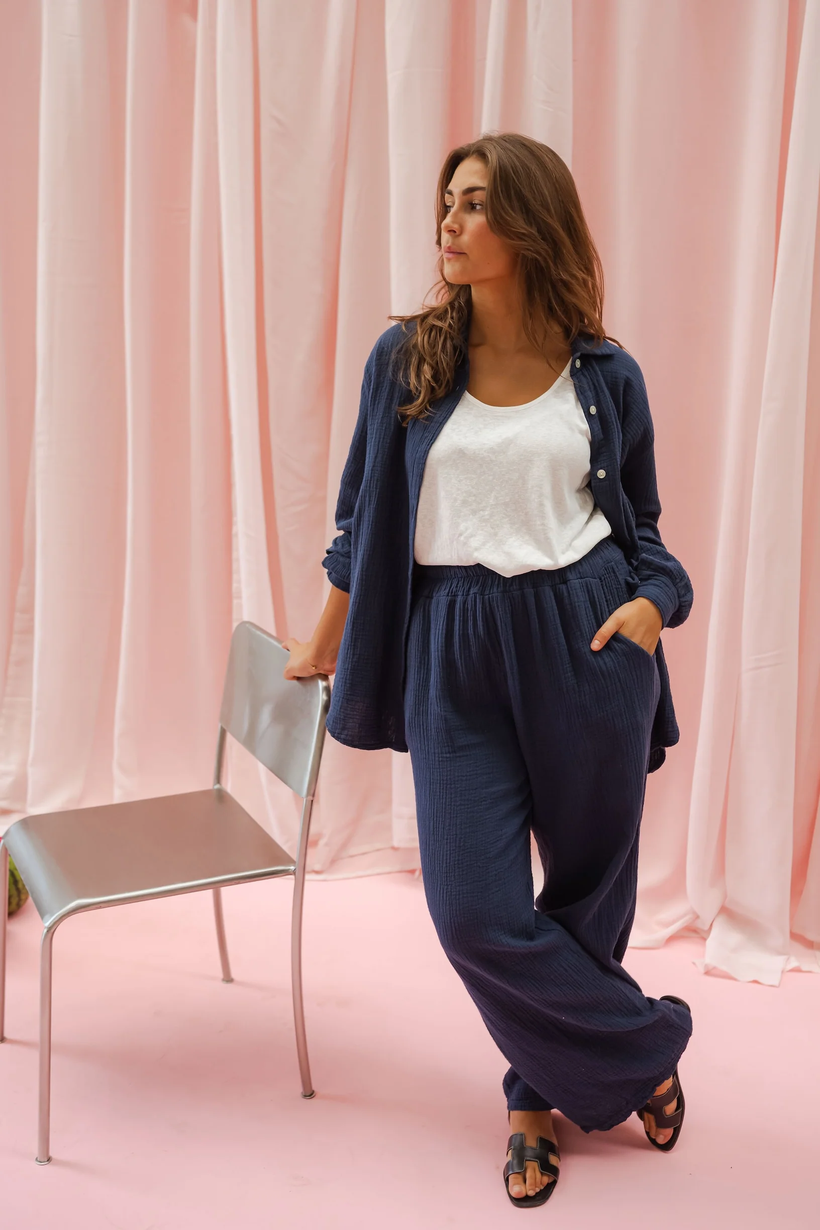 Midnight Blue Milly Pants - Image 9