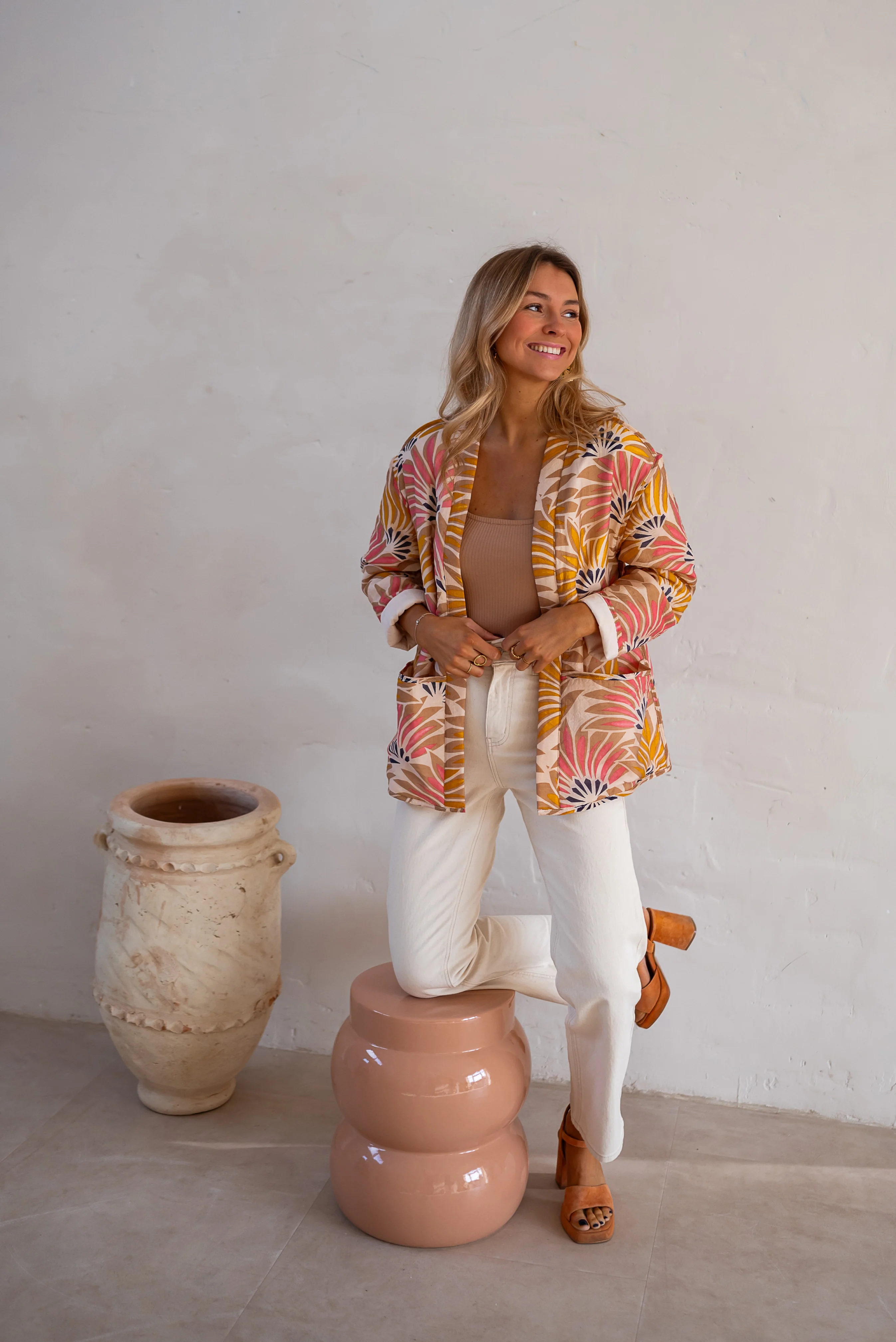 Patterned Mirabelle Jacket - Image 7