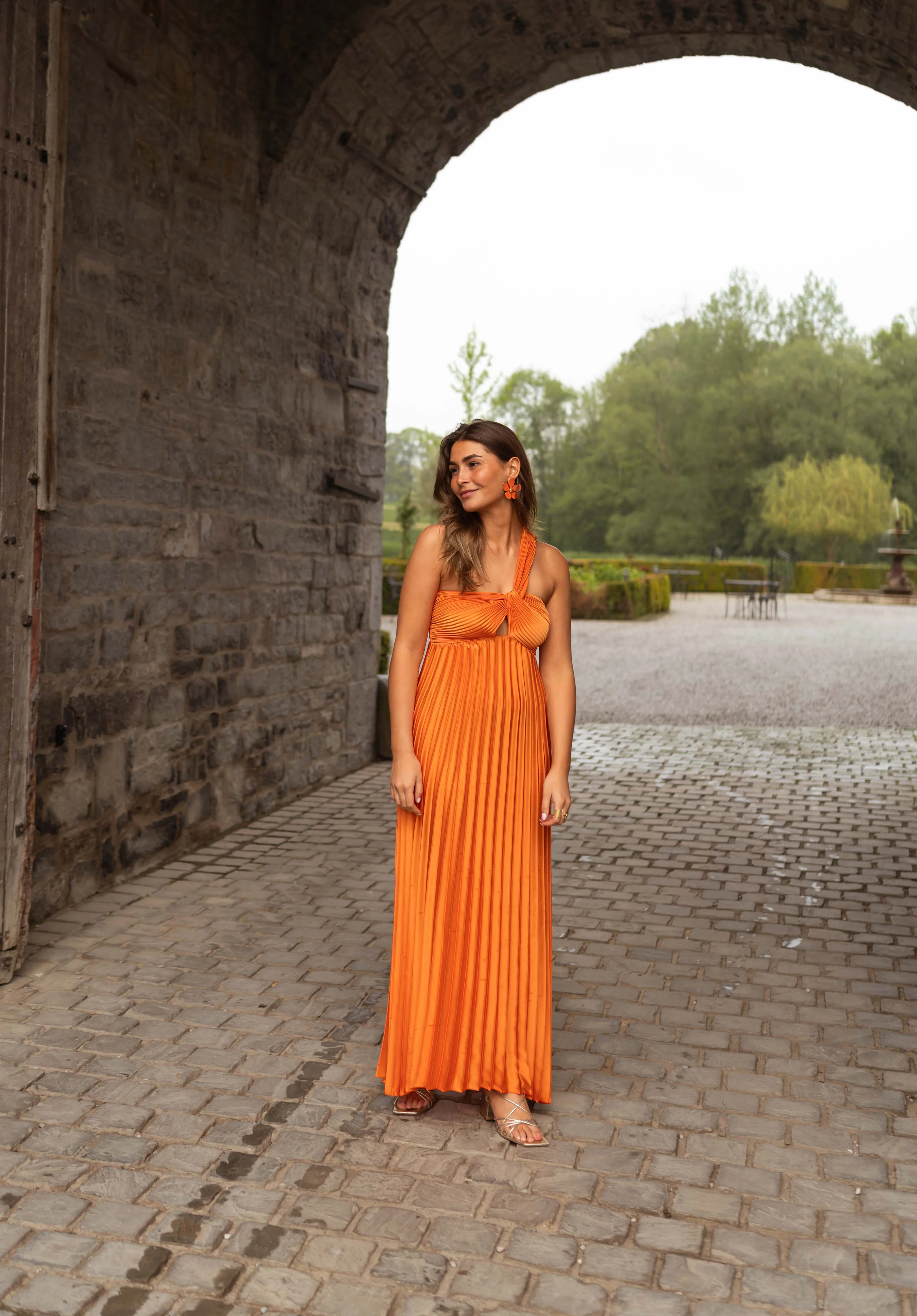 Orange Adexa Dress - Image 7