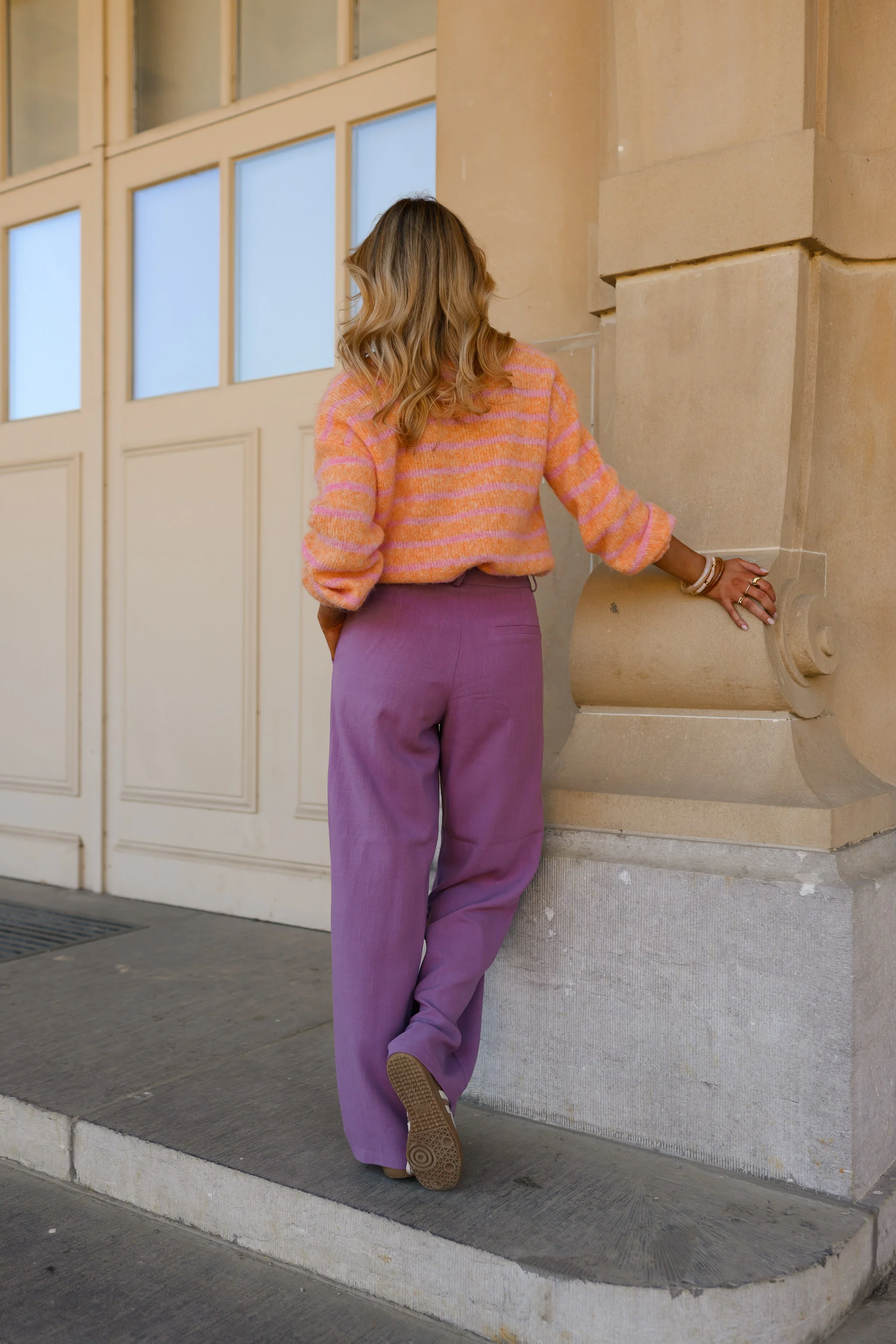 Orange And Pink Sego Cardigan - Image 10