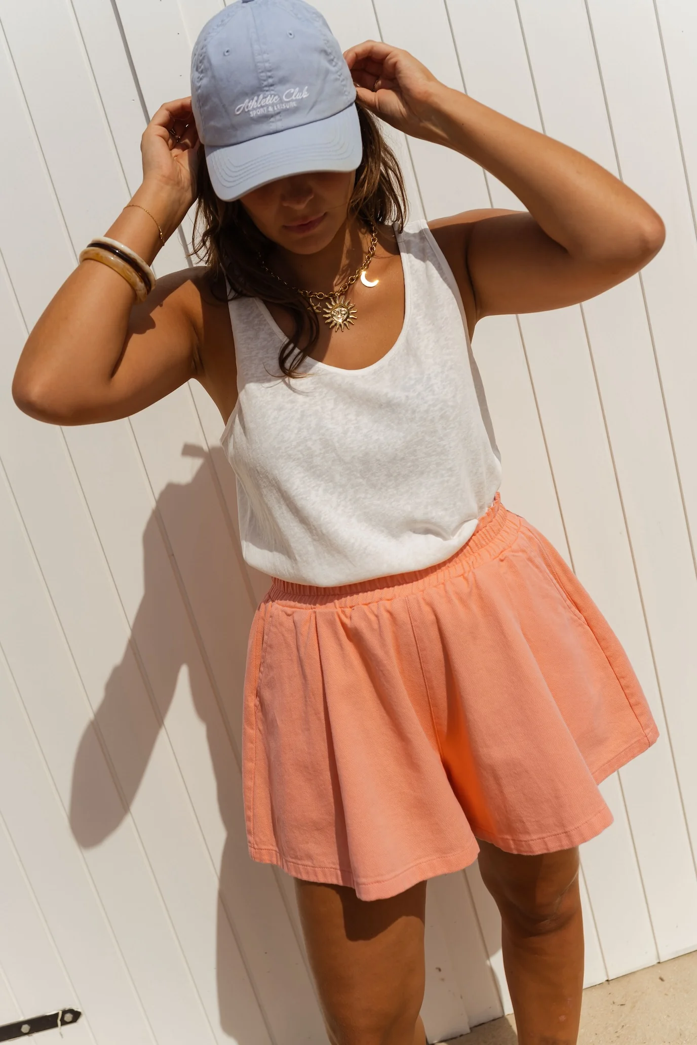 Orange Erica Shorts - Image 3