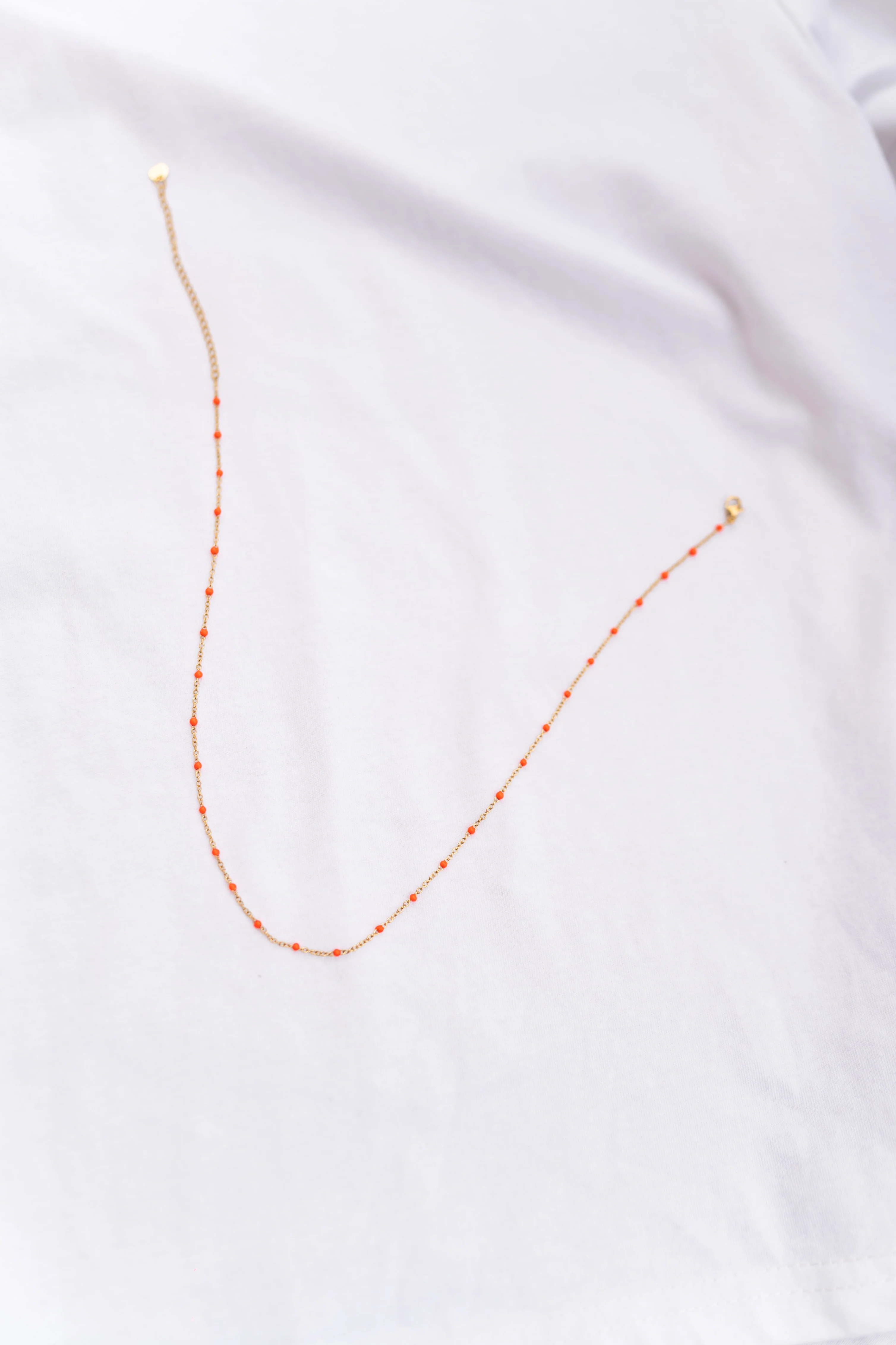 Orange Mary Necklace - Image 4