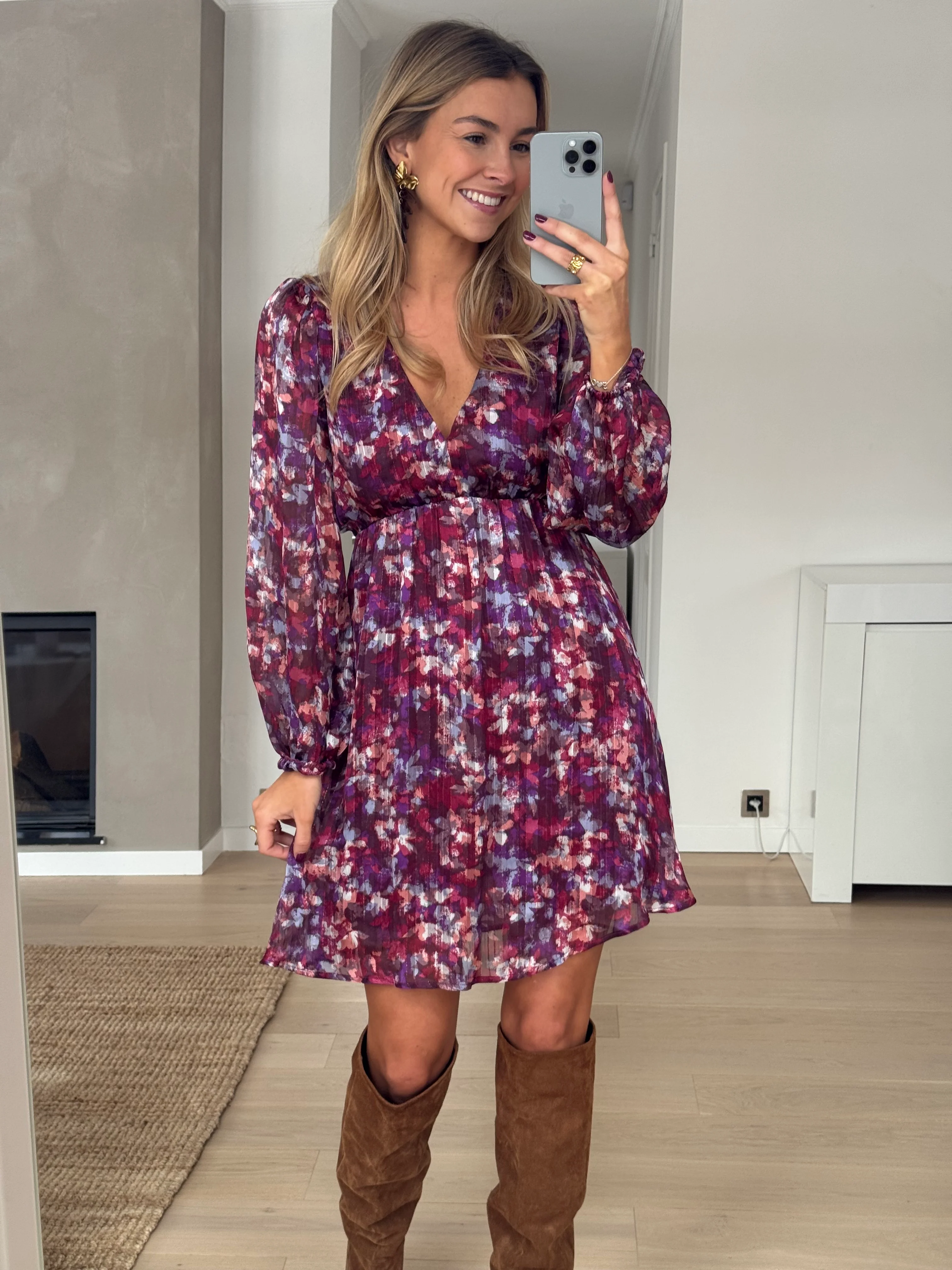 Patterned Memphis Dress - Image 10
