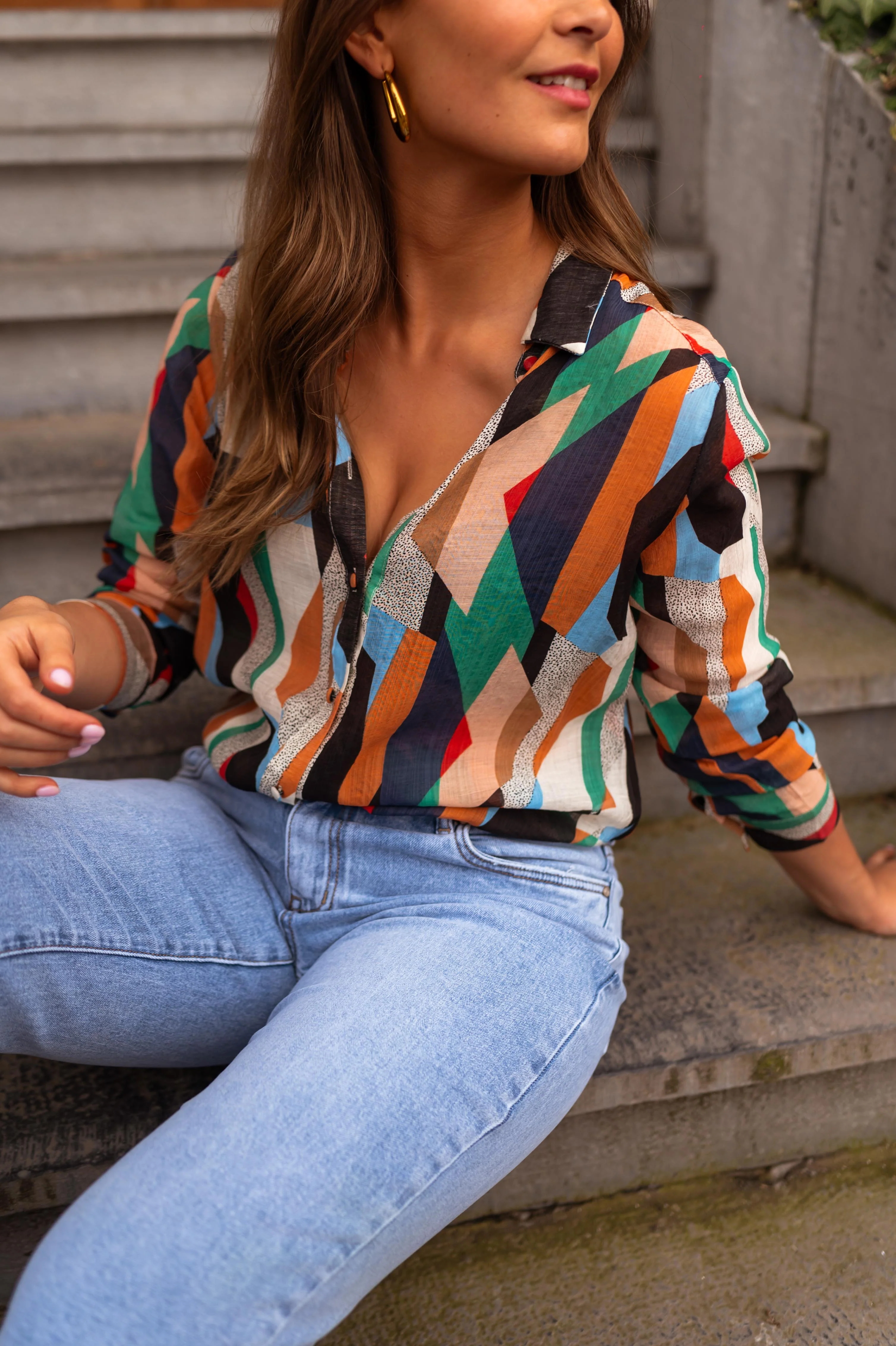 Patterned Salva Shirt - Image 2