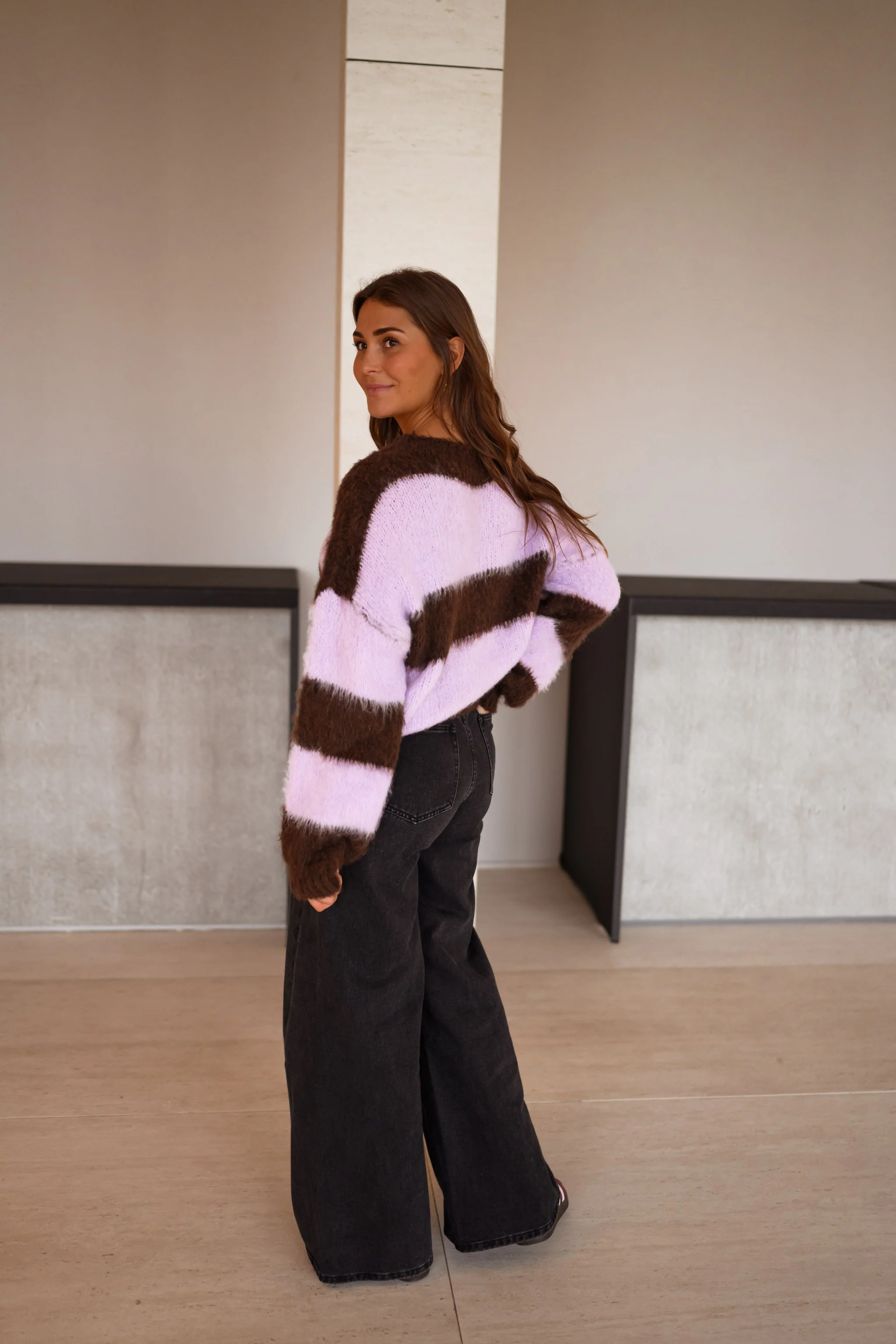 Pink and Brown Japa Sweater - Image 9