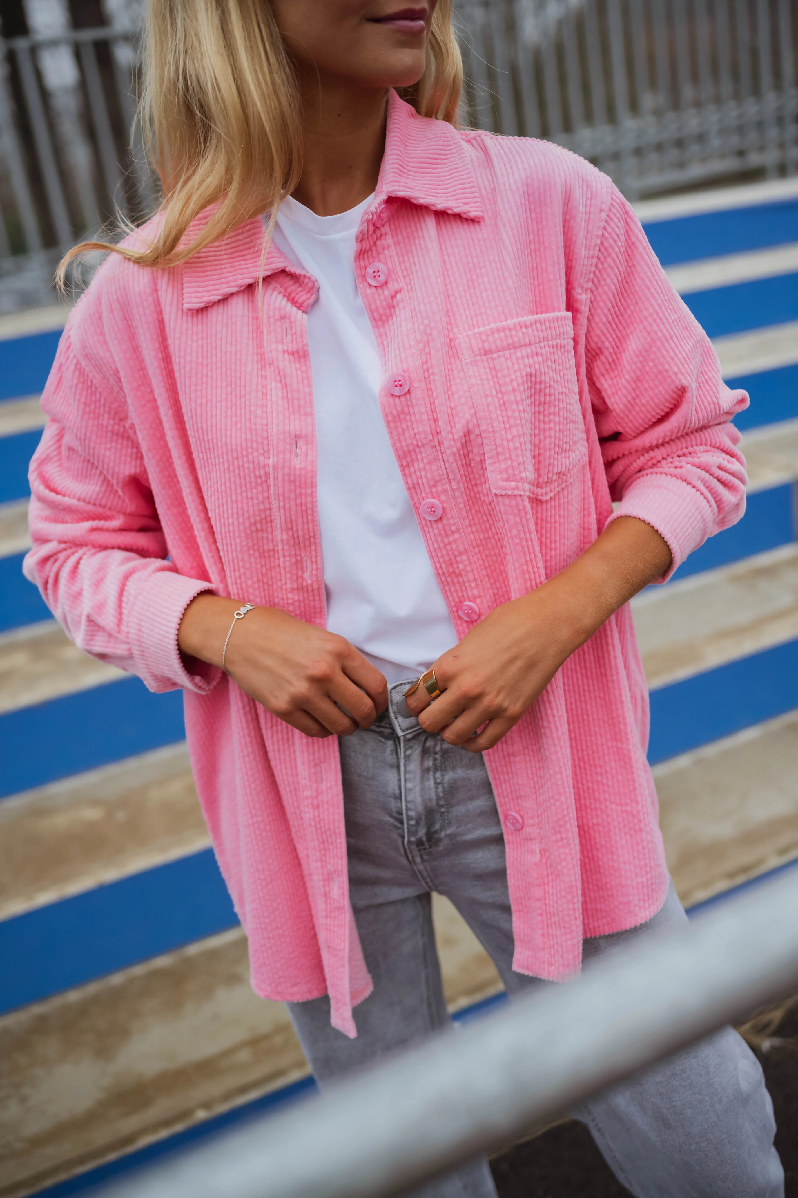 Pink Aurelie Overshirt - Image 2