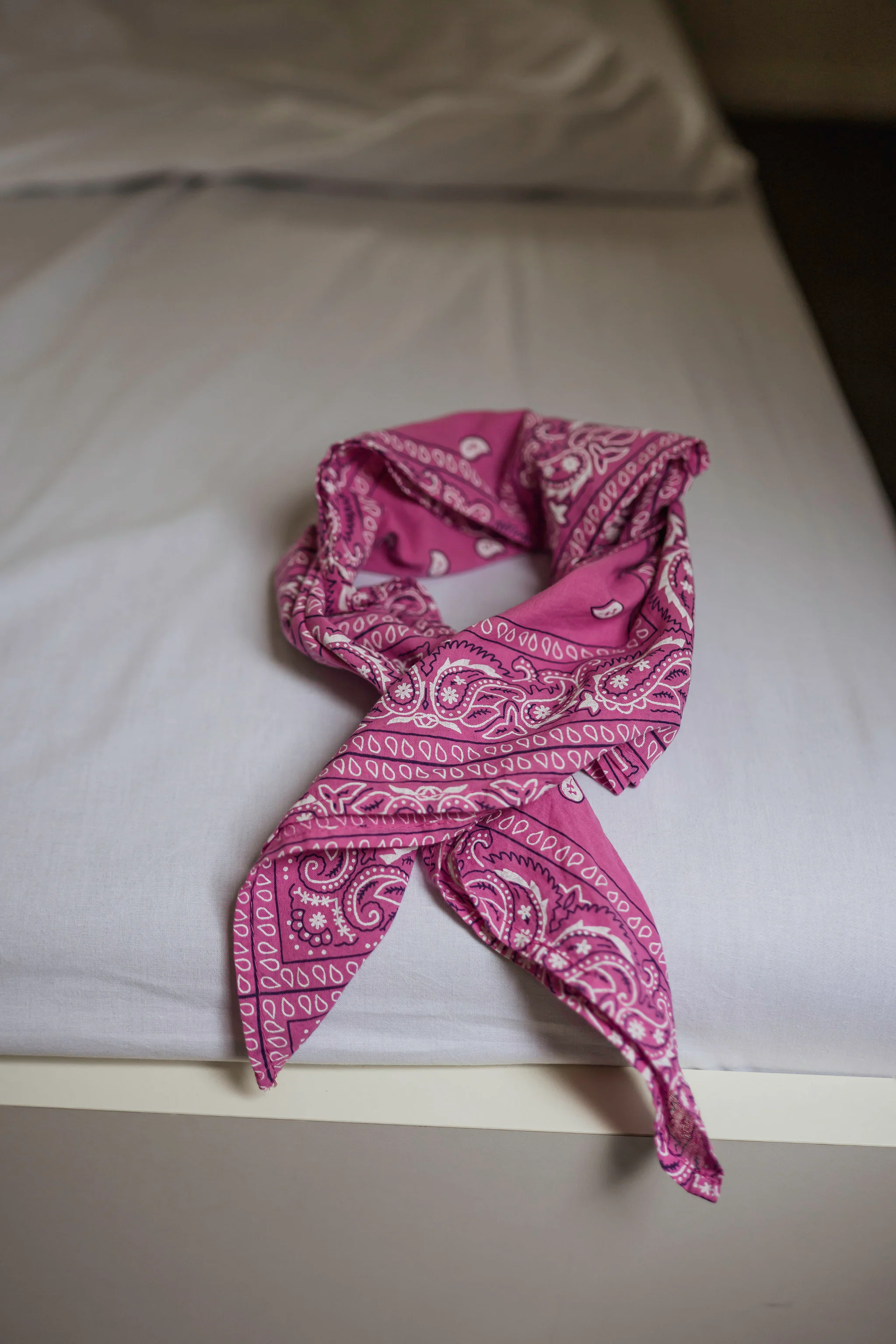 Pink Bandana Denia Scarf - Image 5