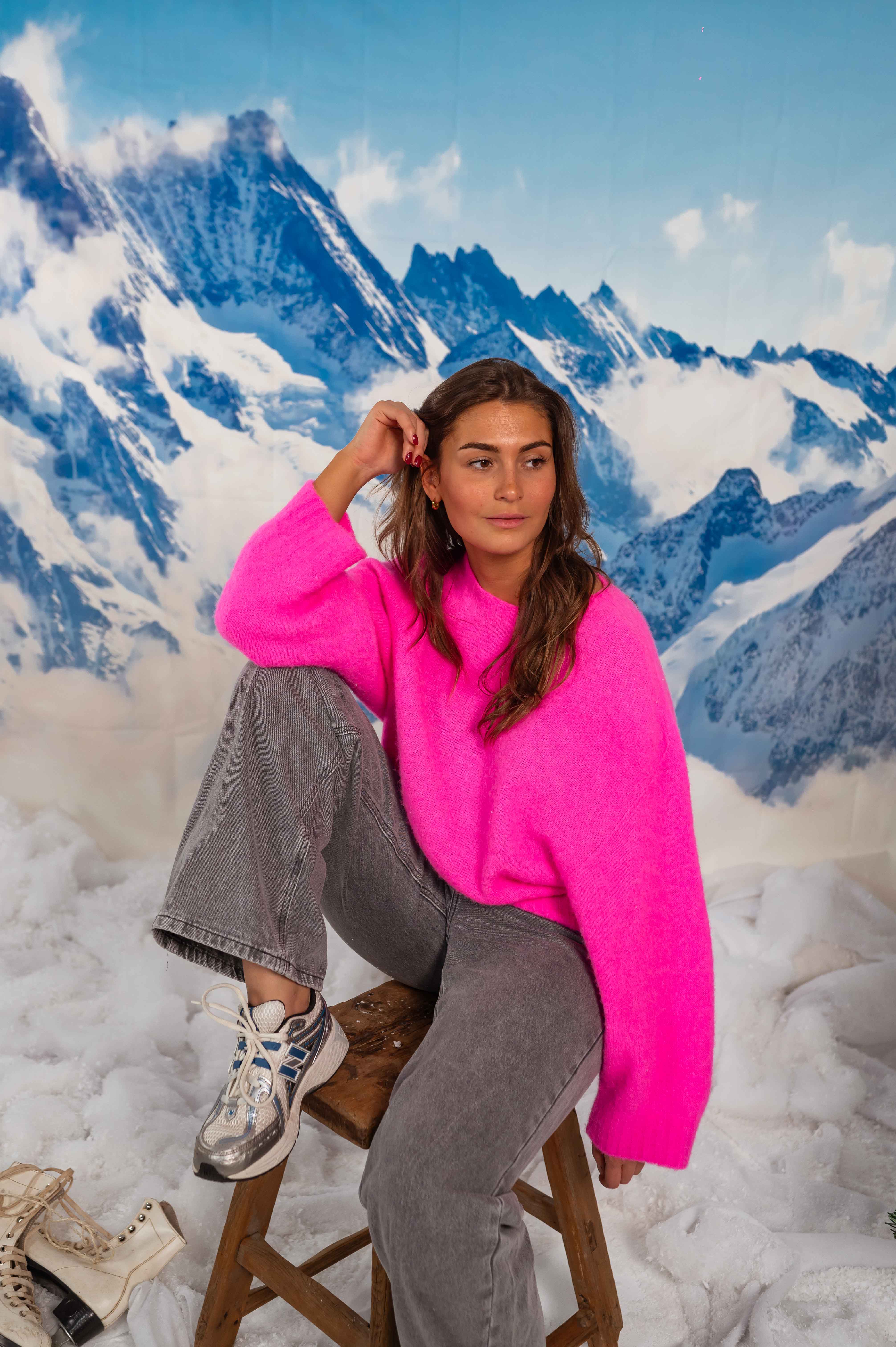 Pink Jeri Sweater - Image 6