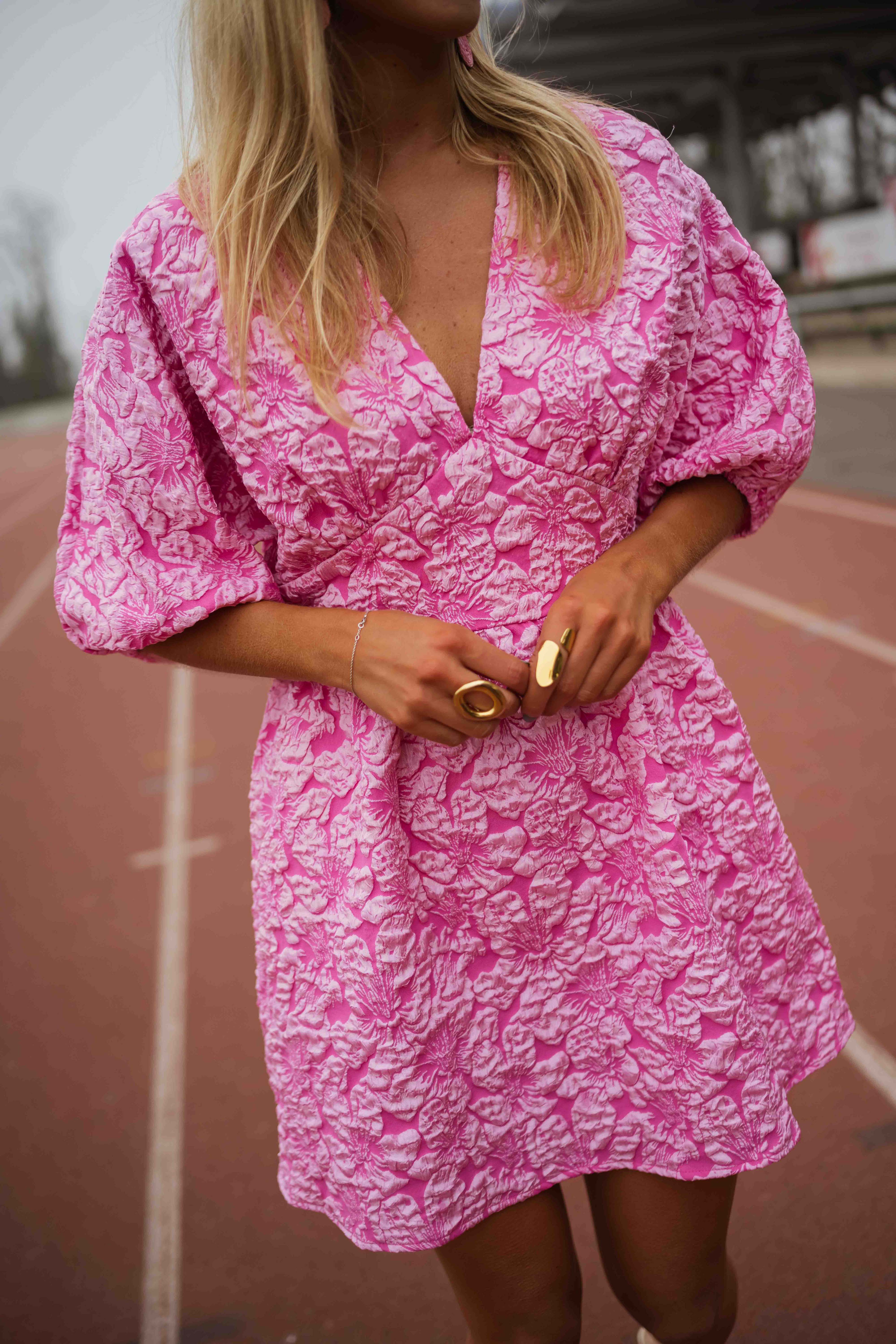 Pink Loeva Dress - Image 6