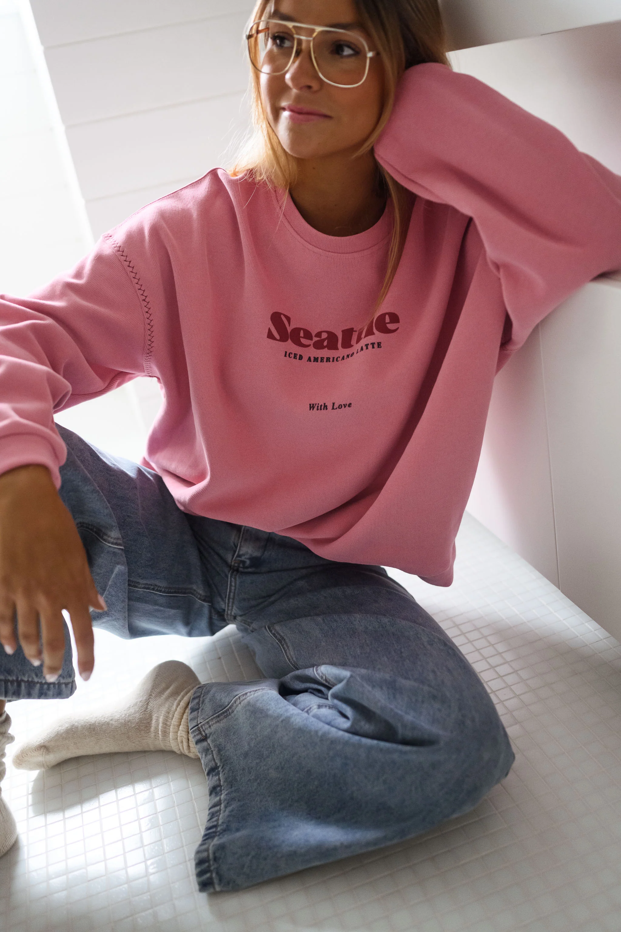 Pink Seattle Sweater - Image 14