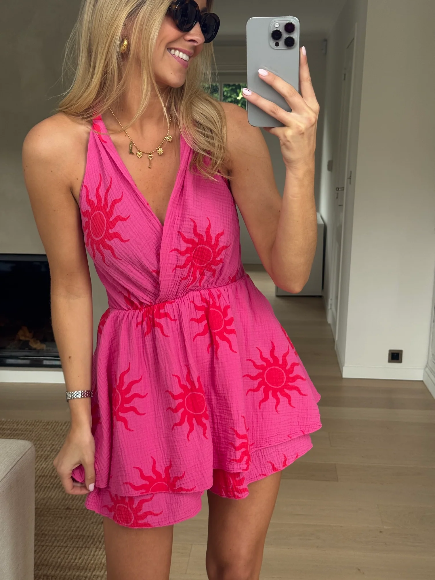 Pink Sunny Romper - Image 10