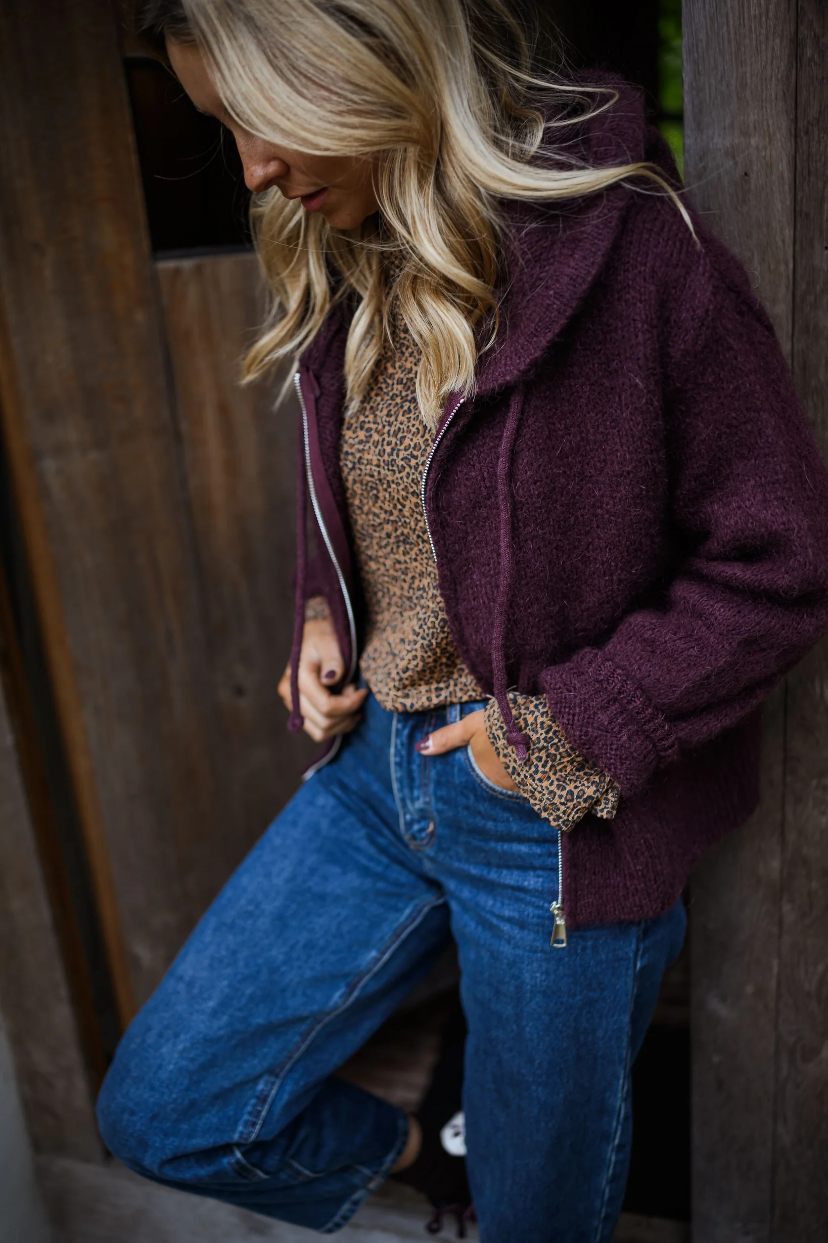 Plum Jayde Cardigan - Image 6
