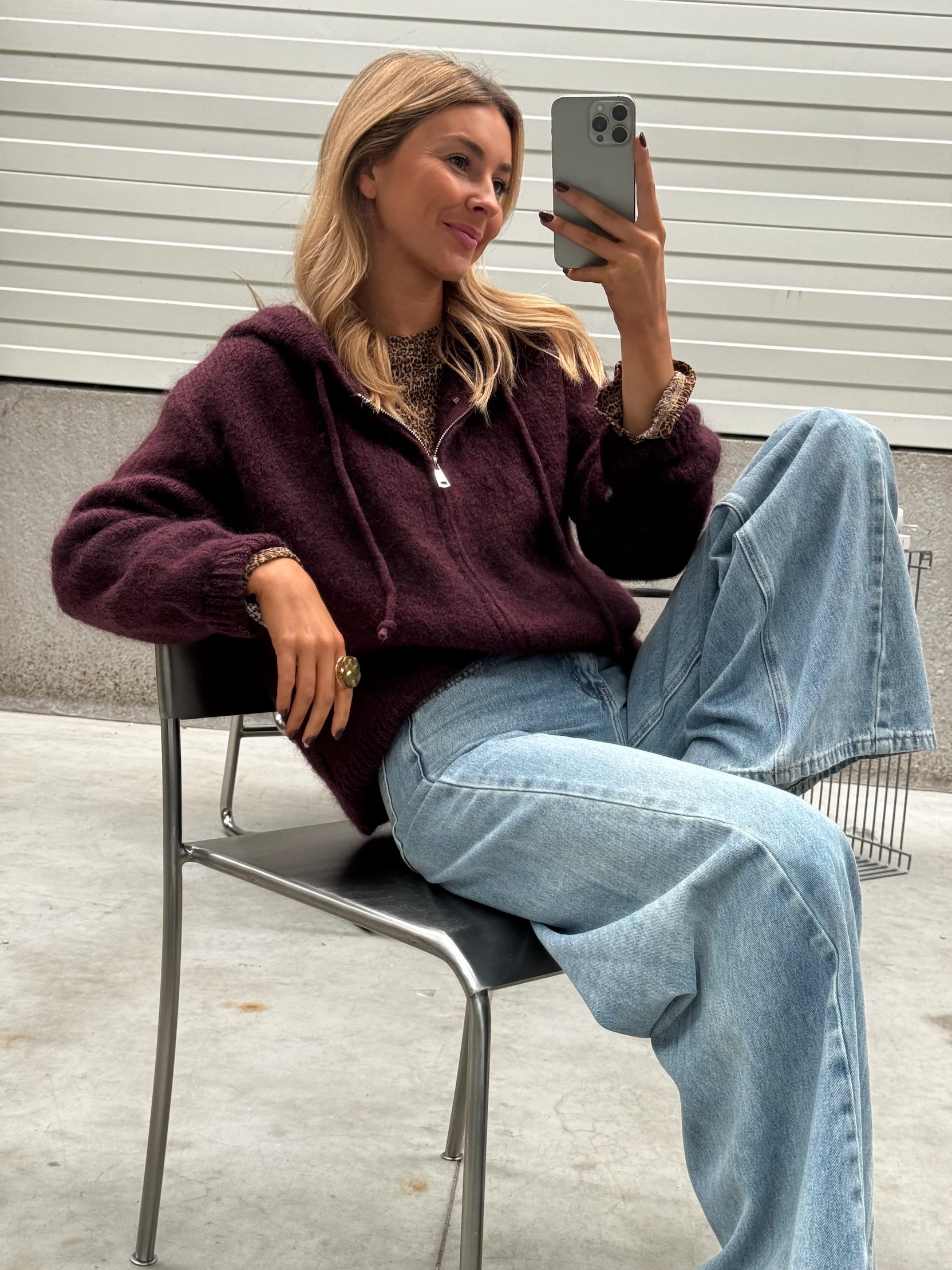 Plum Jayde Cardigan - Image 9