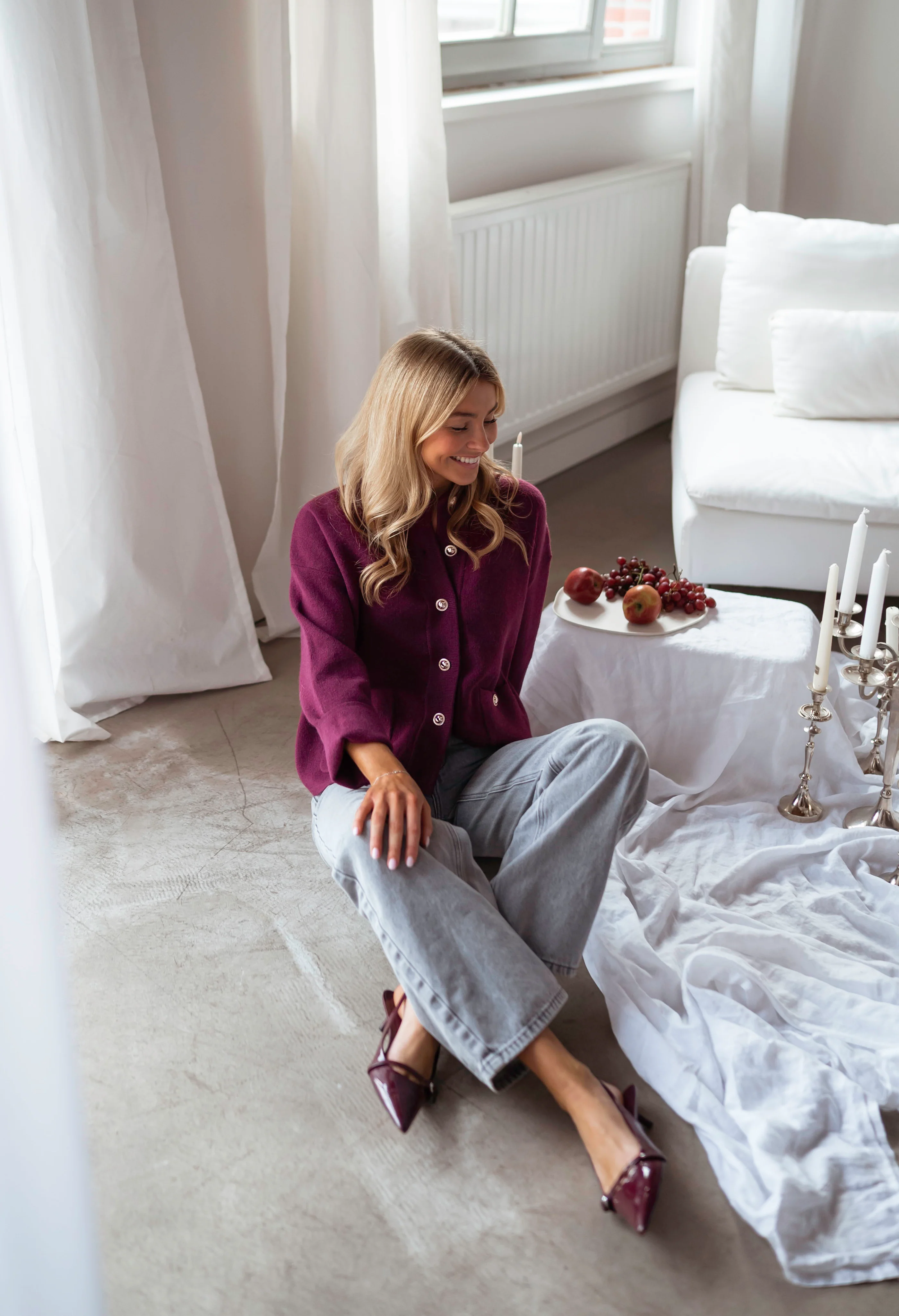 Plum Livia Cardigan - Image 4