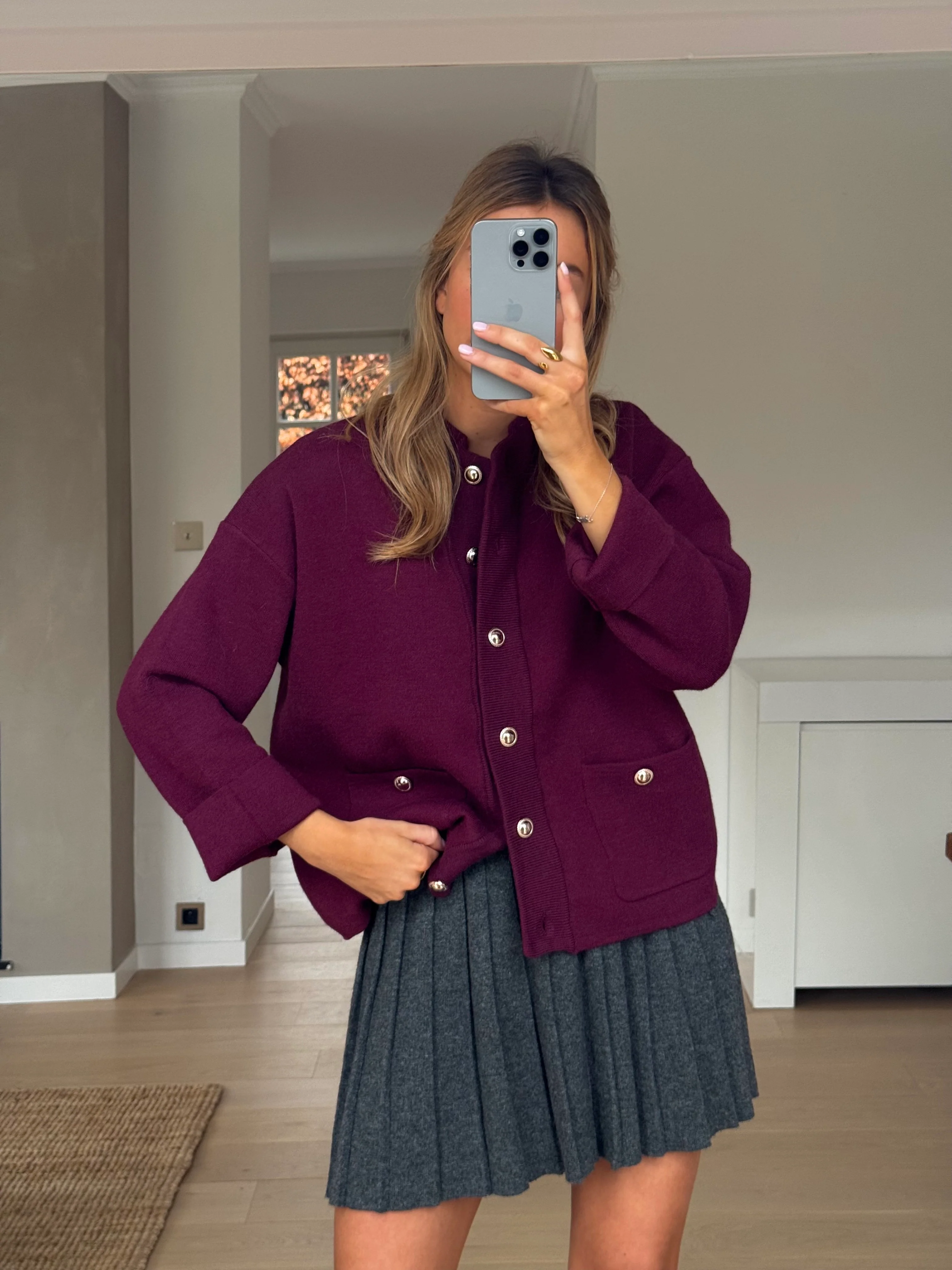 Plum Livia Cardigan - Image 6