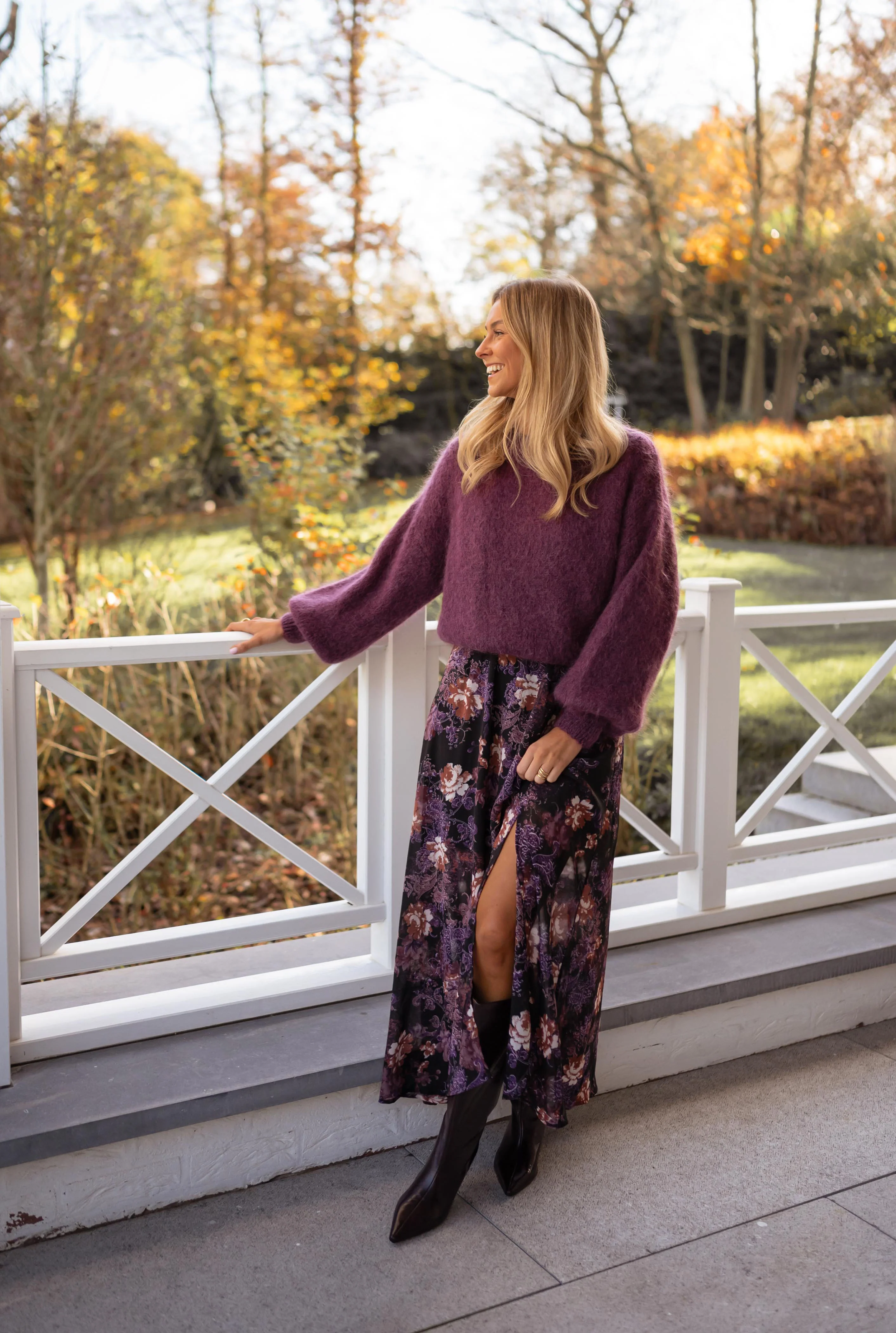 Plum Russel Sweater - Image 9