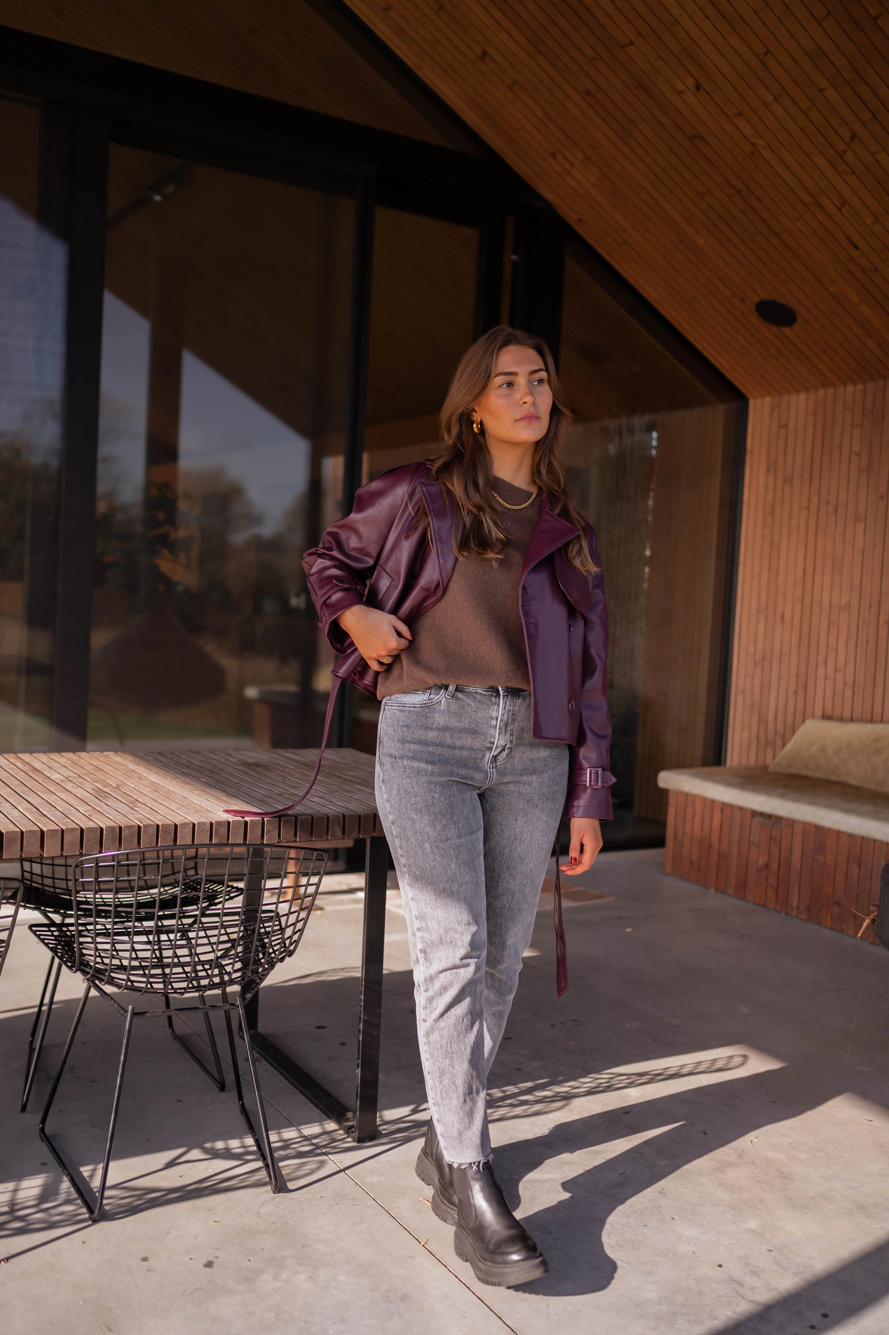 Plum Yvette Jacket - Image 17