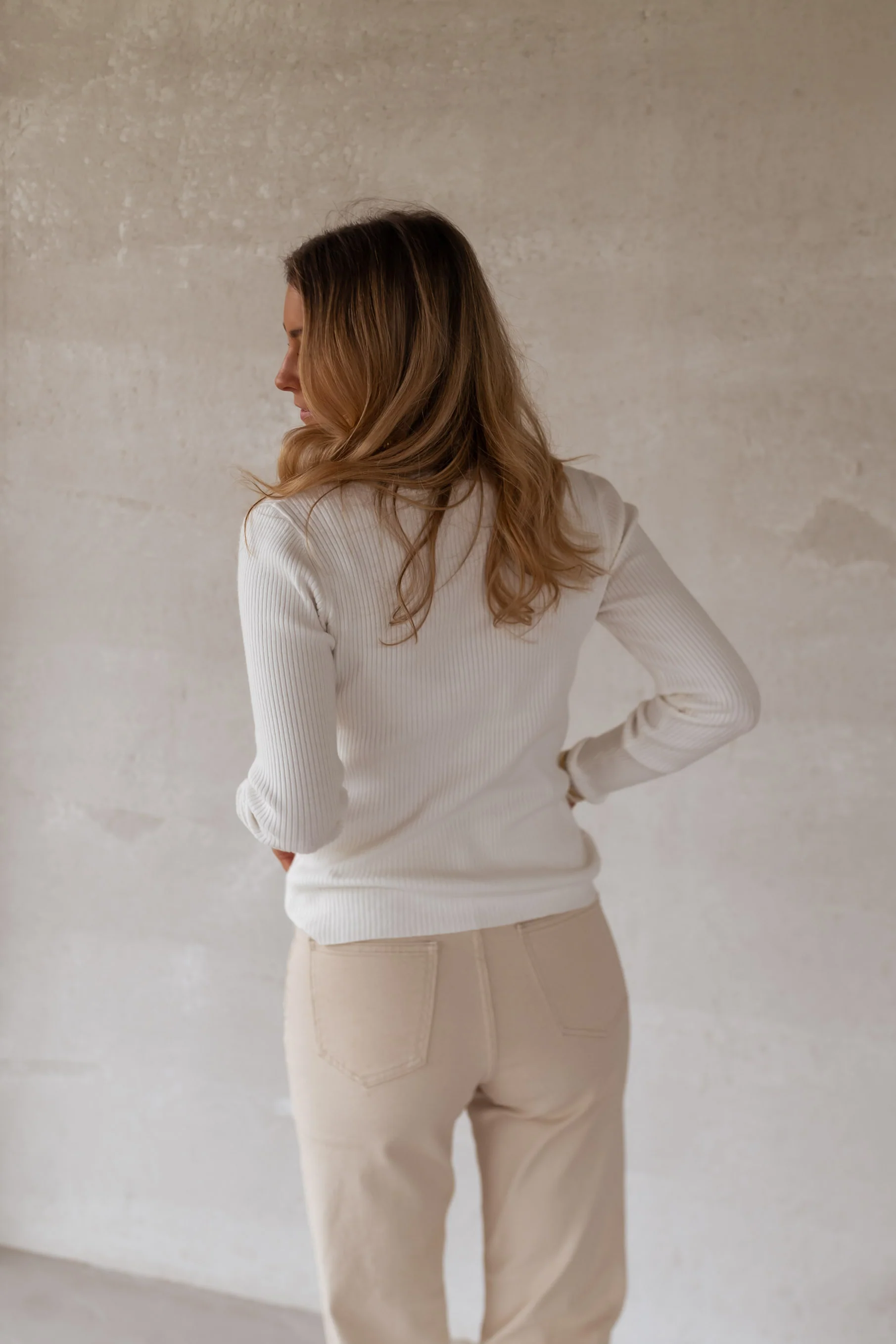 White Provo Sweater - Image 3