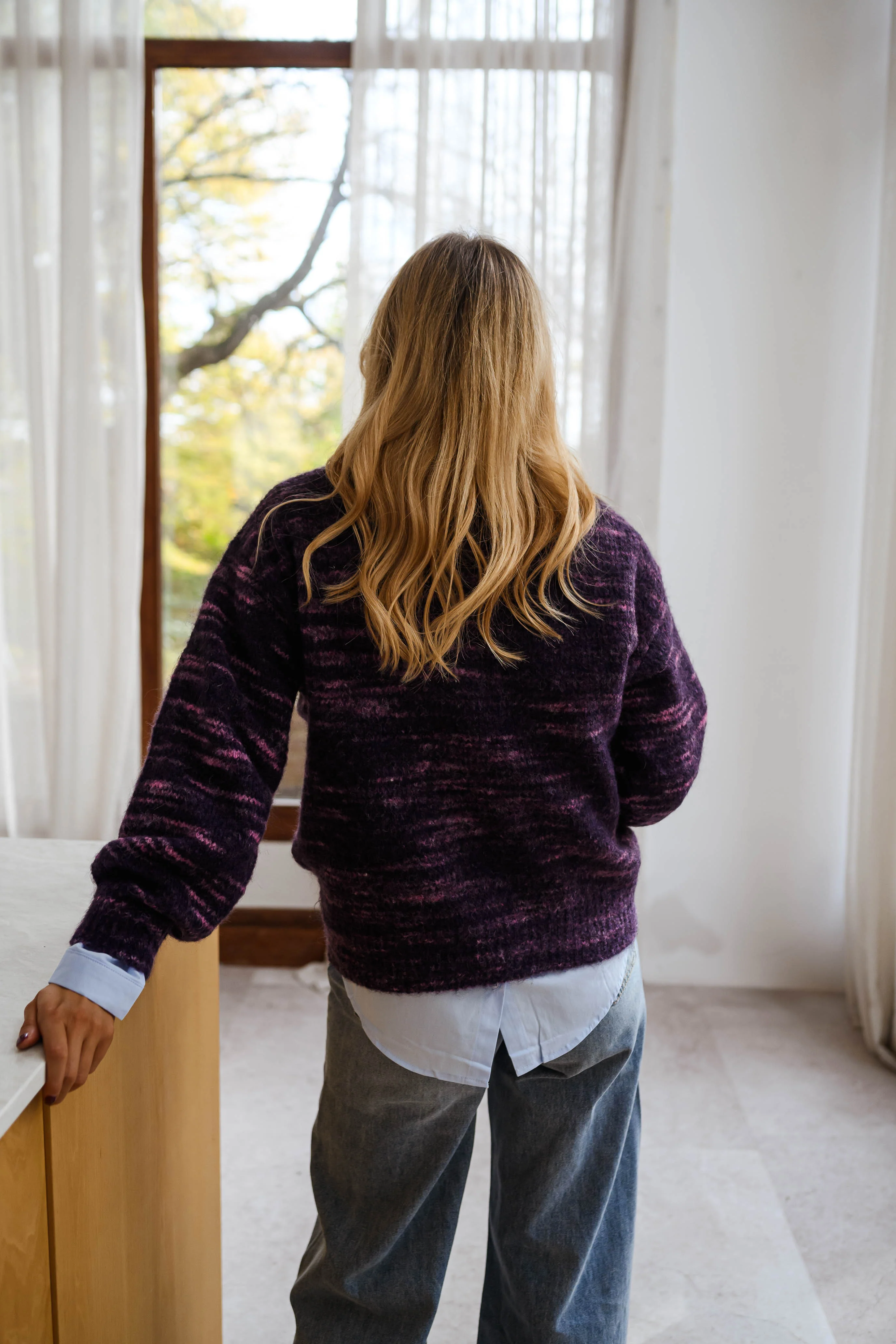 Purple Armen Cardigan - Image 6