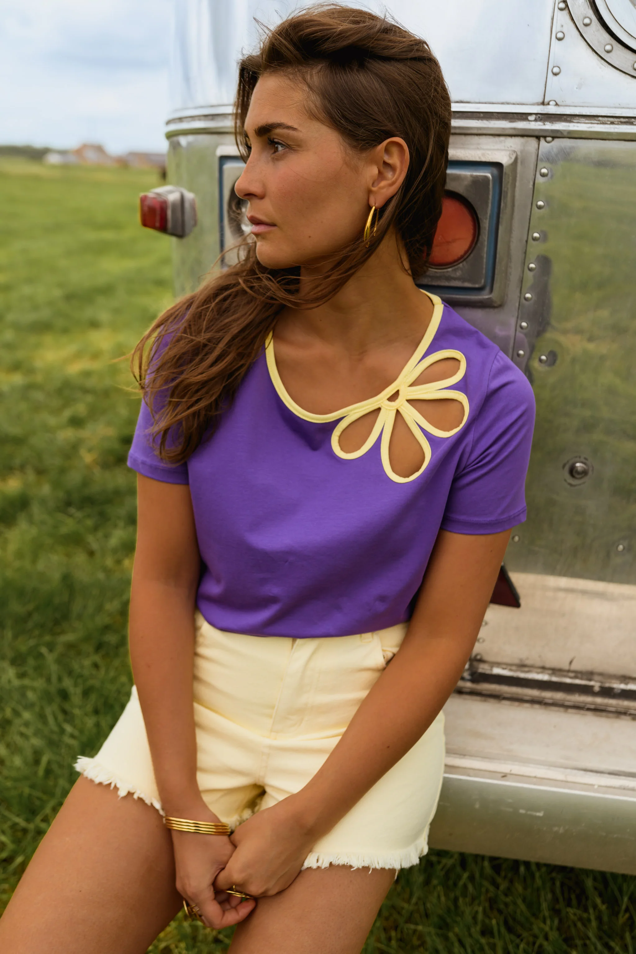 Purple Marie T-Shirt - Image 4