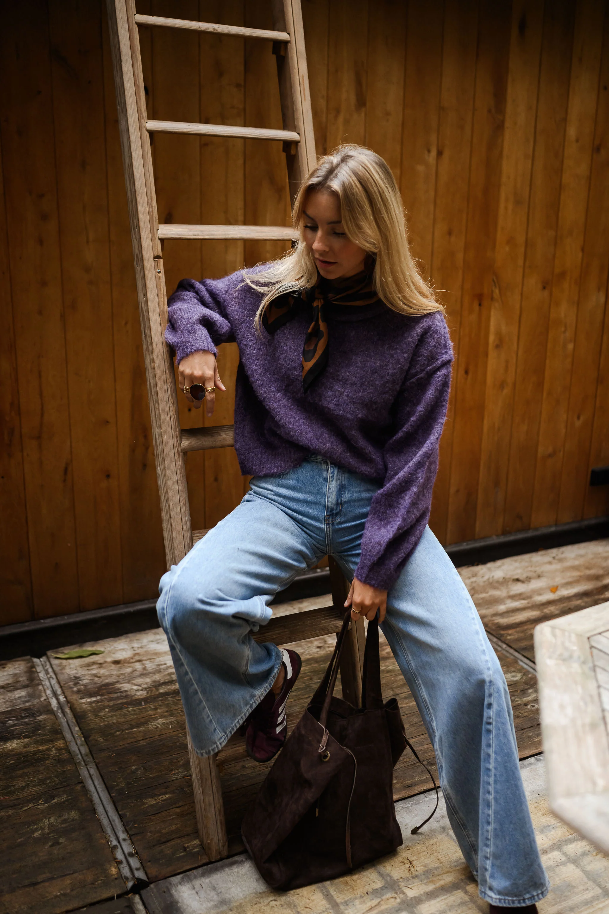 Purple Romeo Sweater - Image 2