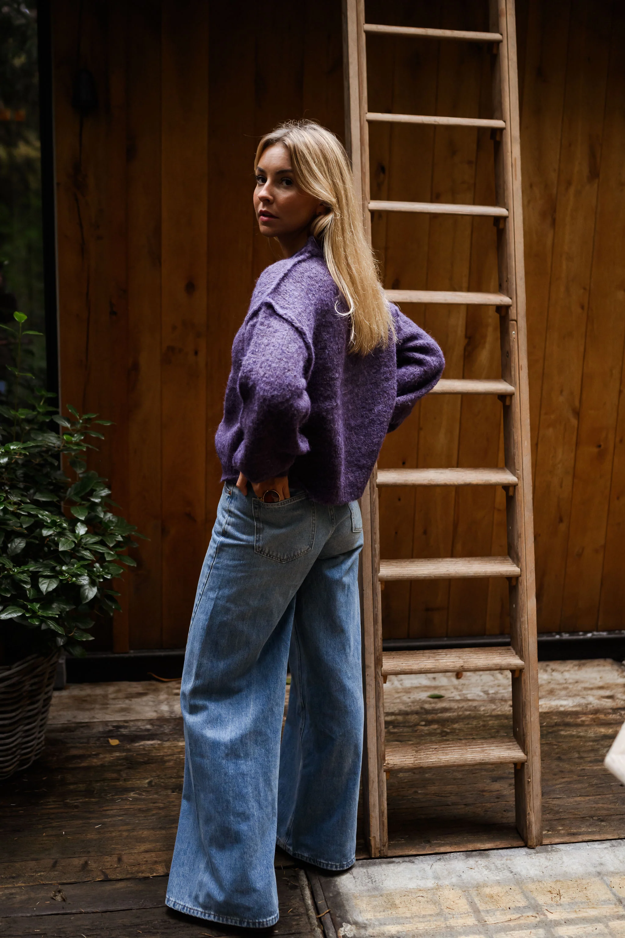 Purple Romeo Sweater - Image 4