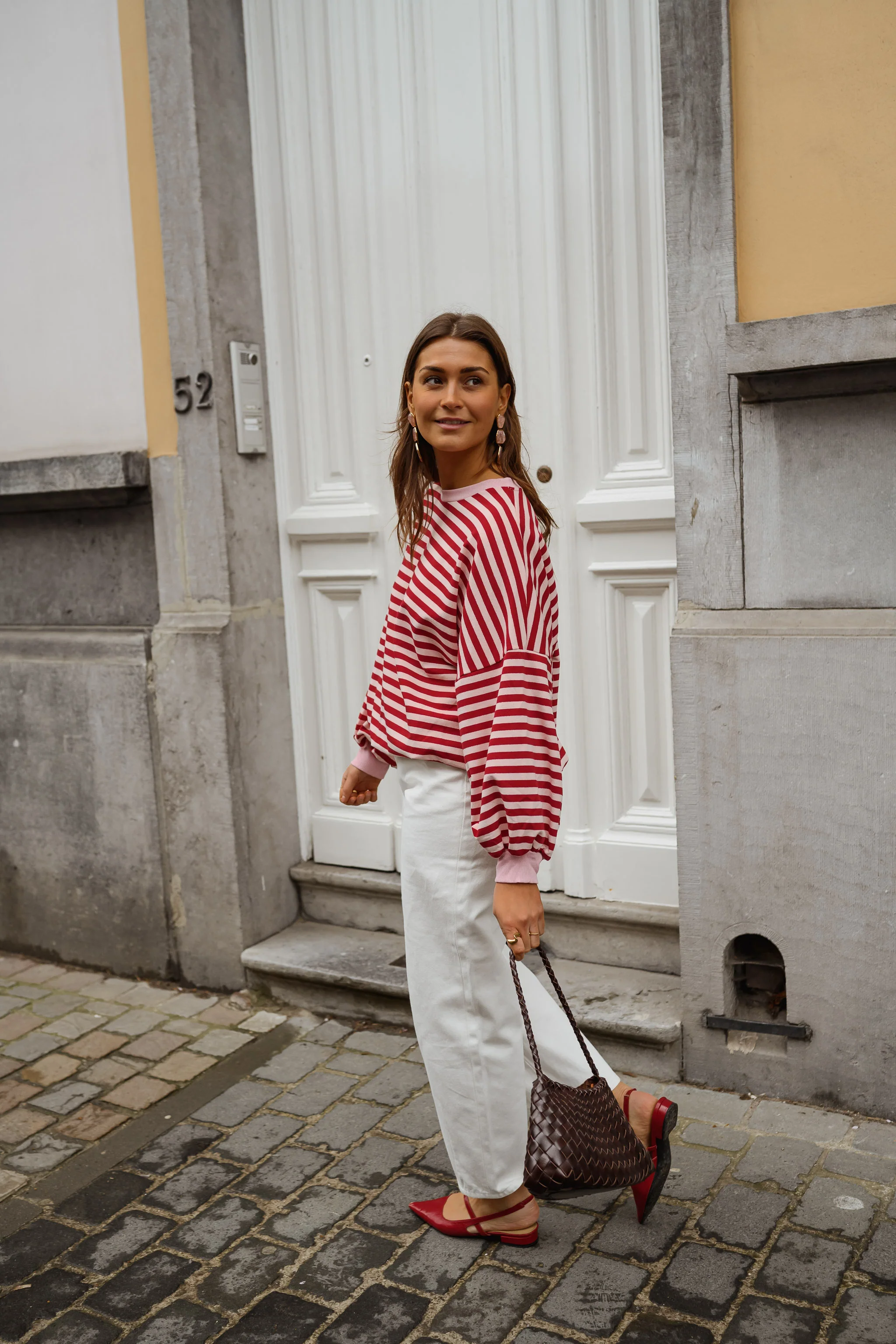 Red and Pink Livia Sweater - Image 5