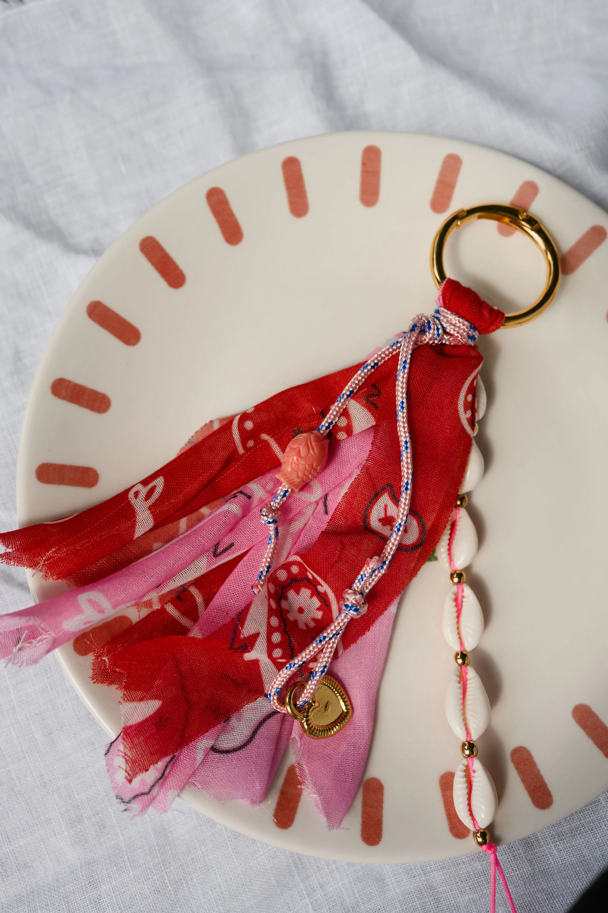 Red Caith Bag Charm - Image 2