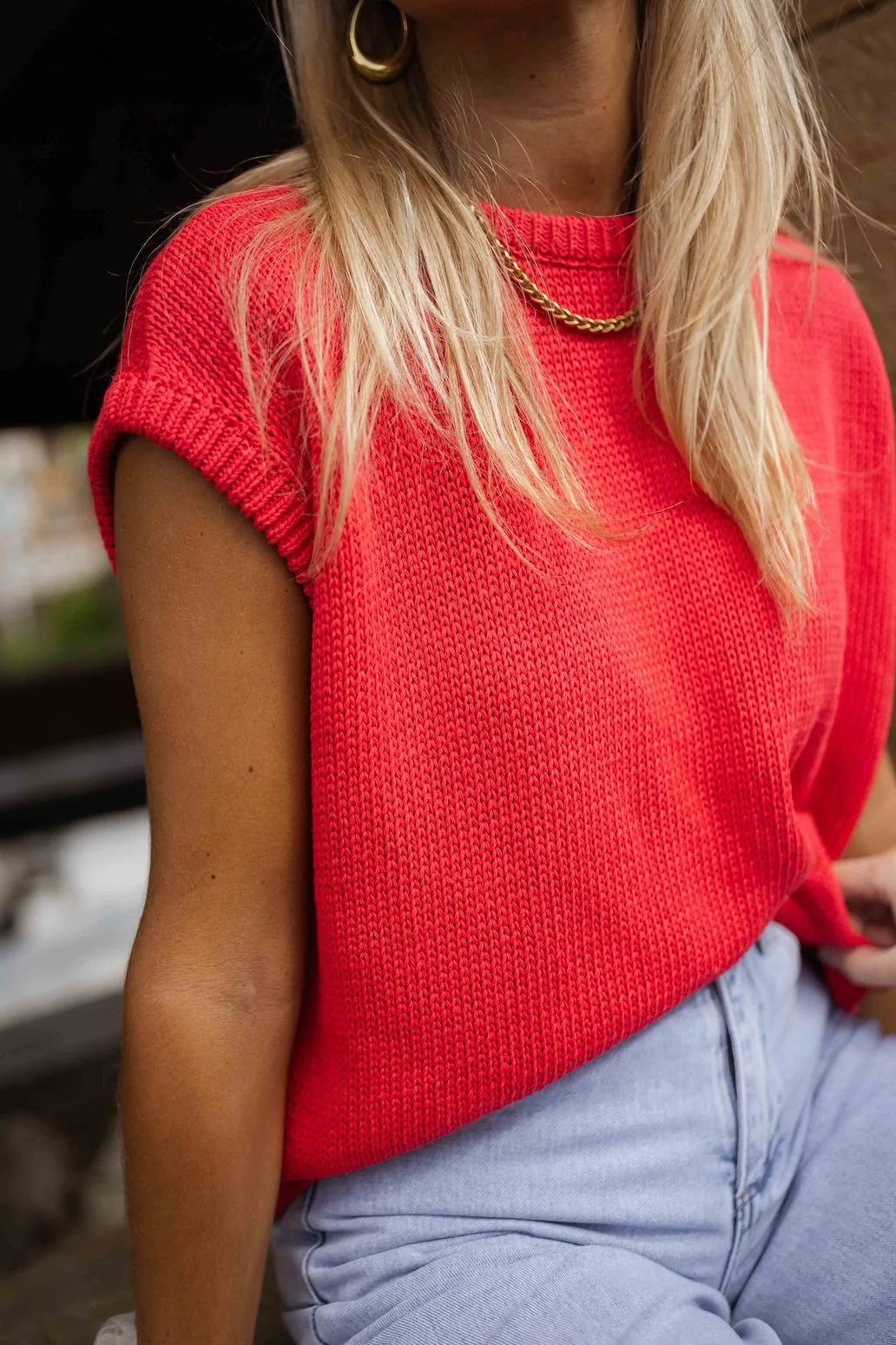 Red Kathia Sweater - Image 3