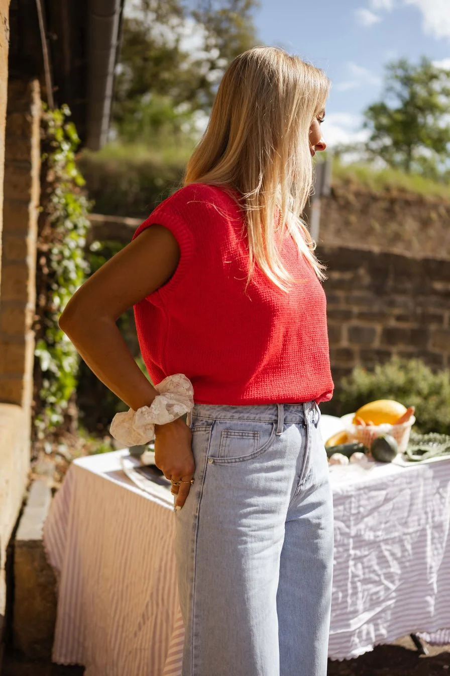 Red Kathia Sweater - Image 7