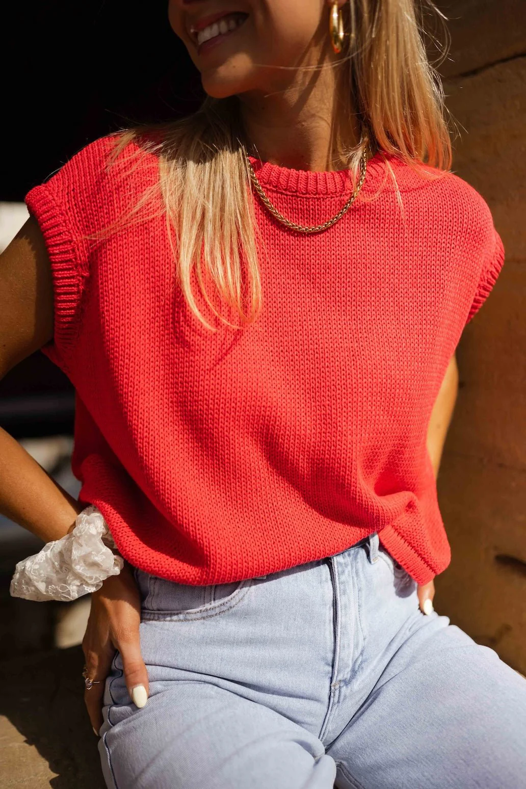 Red Kathia Sweater - Image 8