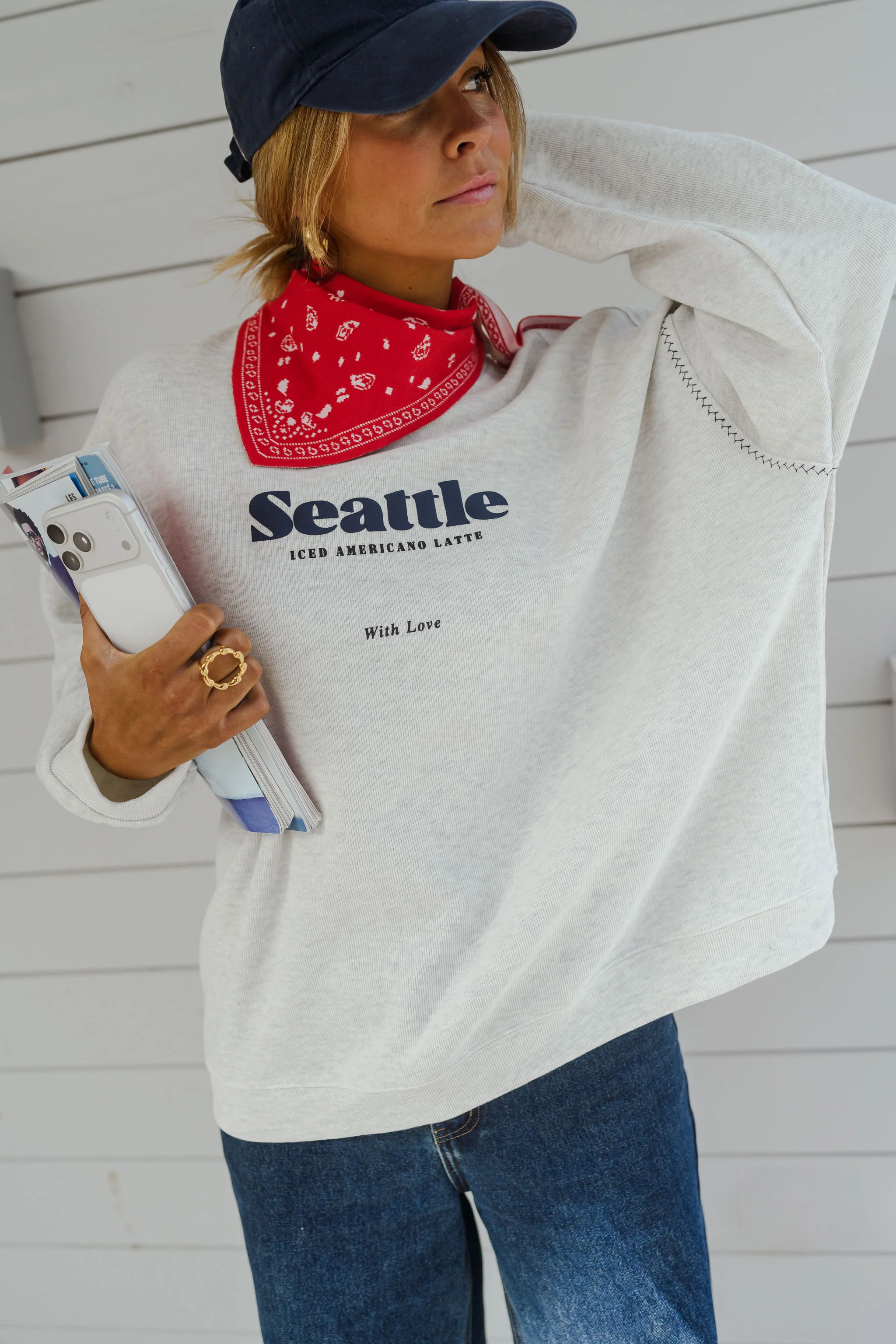 Red Lola Scarf - Image 10